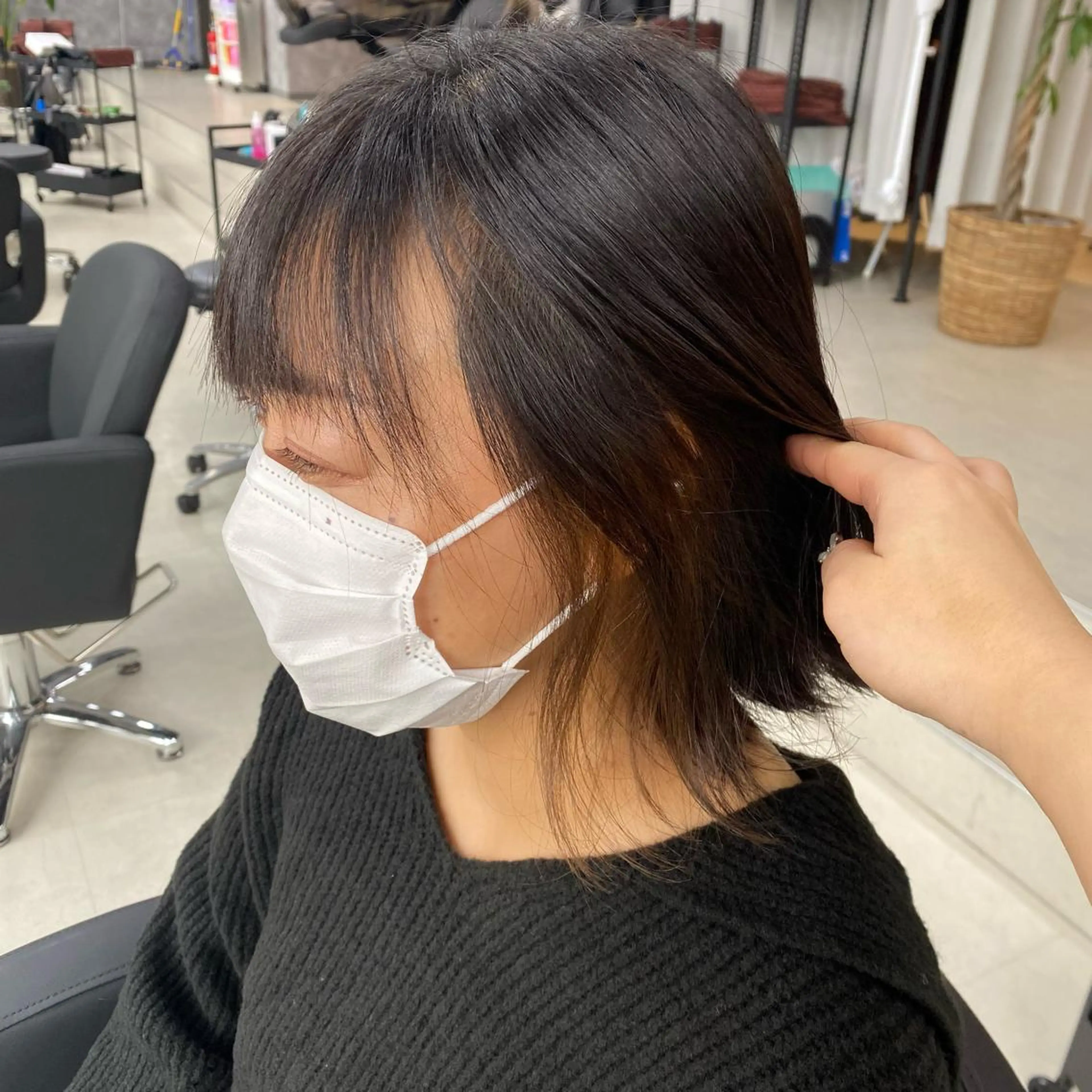 ミディアム まつ毛パーマ専門 茉里のヘアスタイル