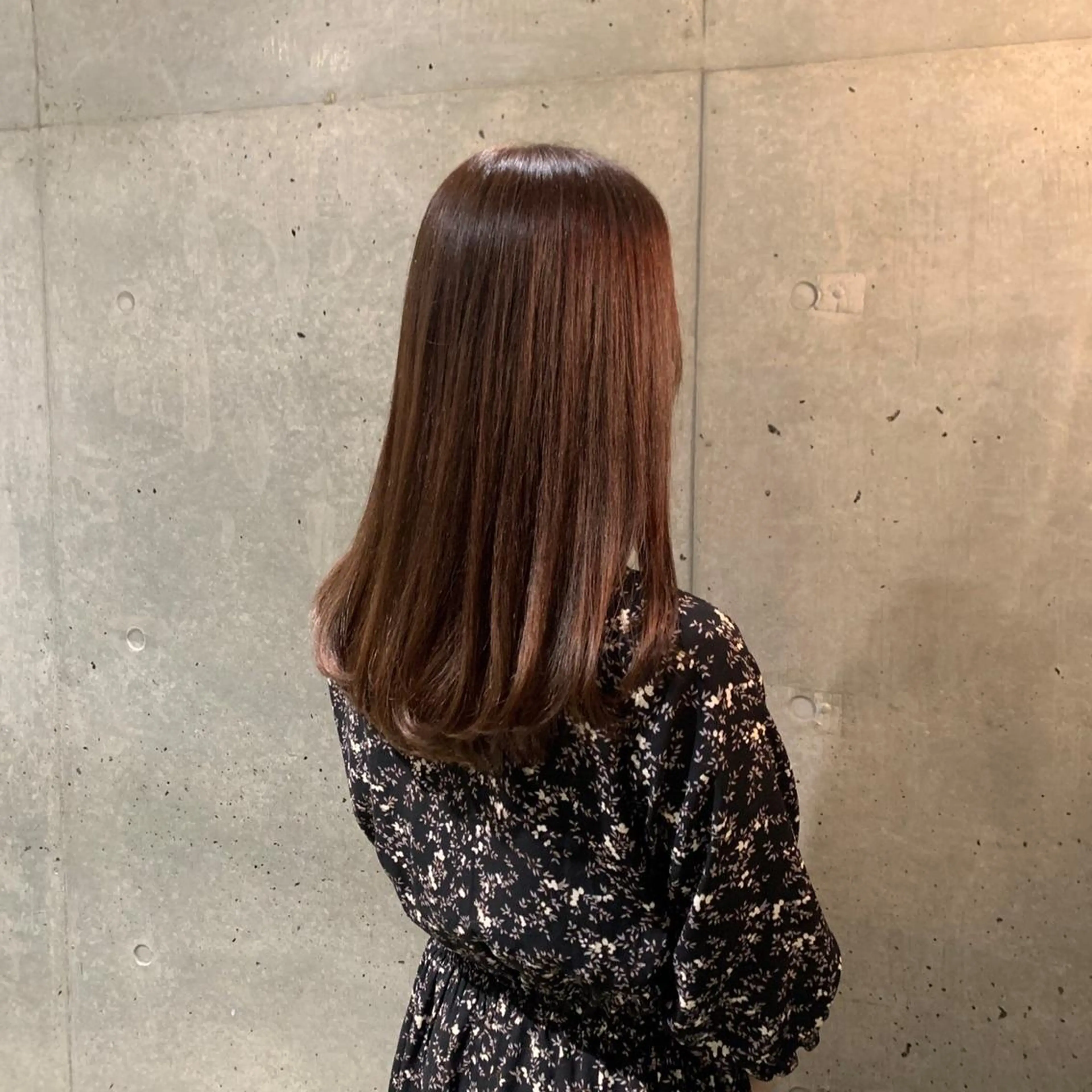 🫧‪【艶髪】🫧‪弱酸性カラー+カット+架橋式髪質改善トリートメント〈ホームケア付〉の写真