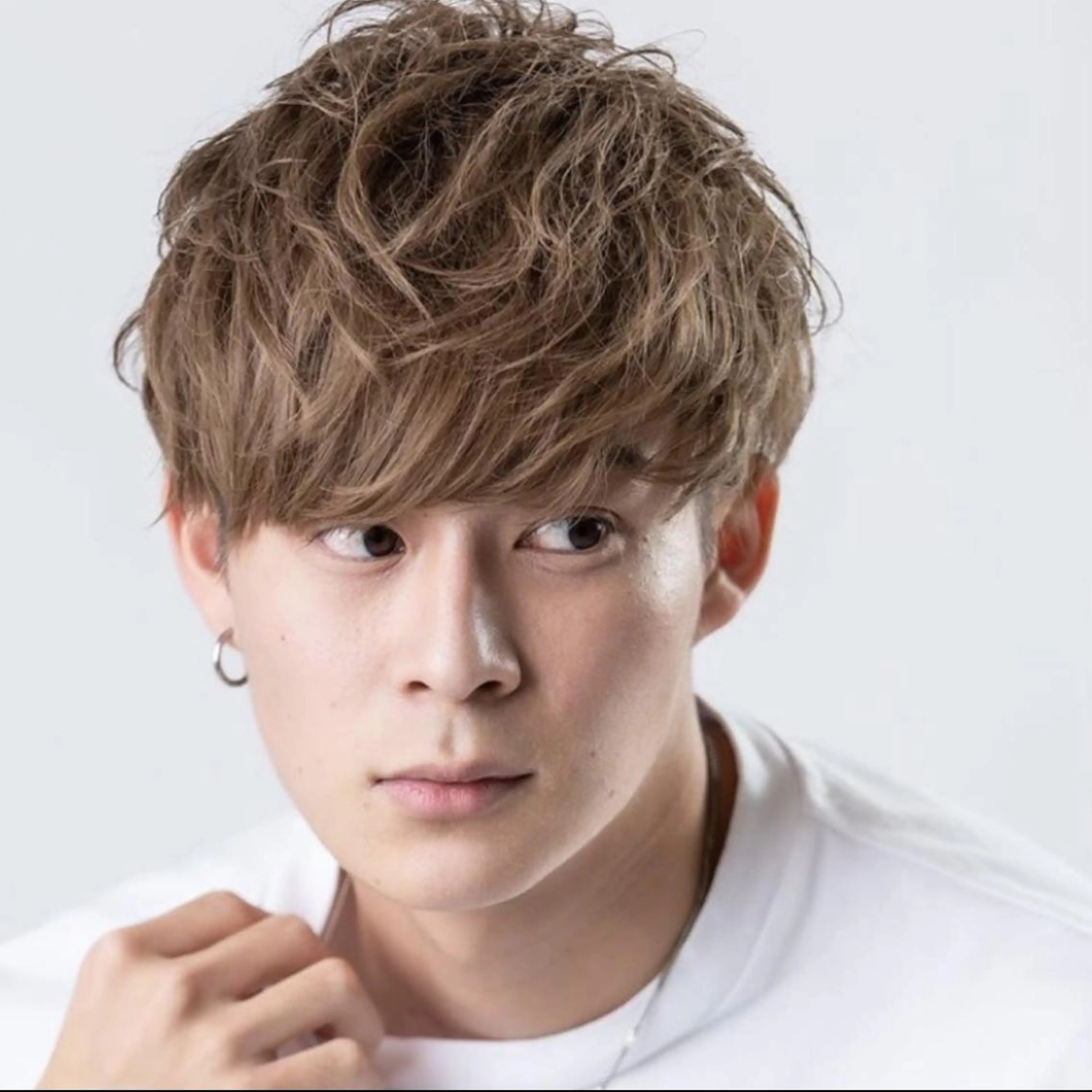 メンズ カット ヘアカラー パーマ Takahiro 髪質改善のヘアスタイル