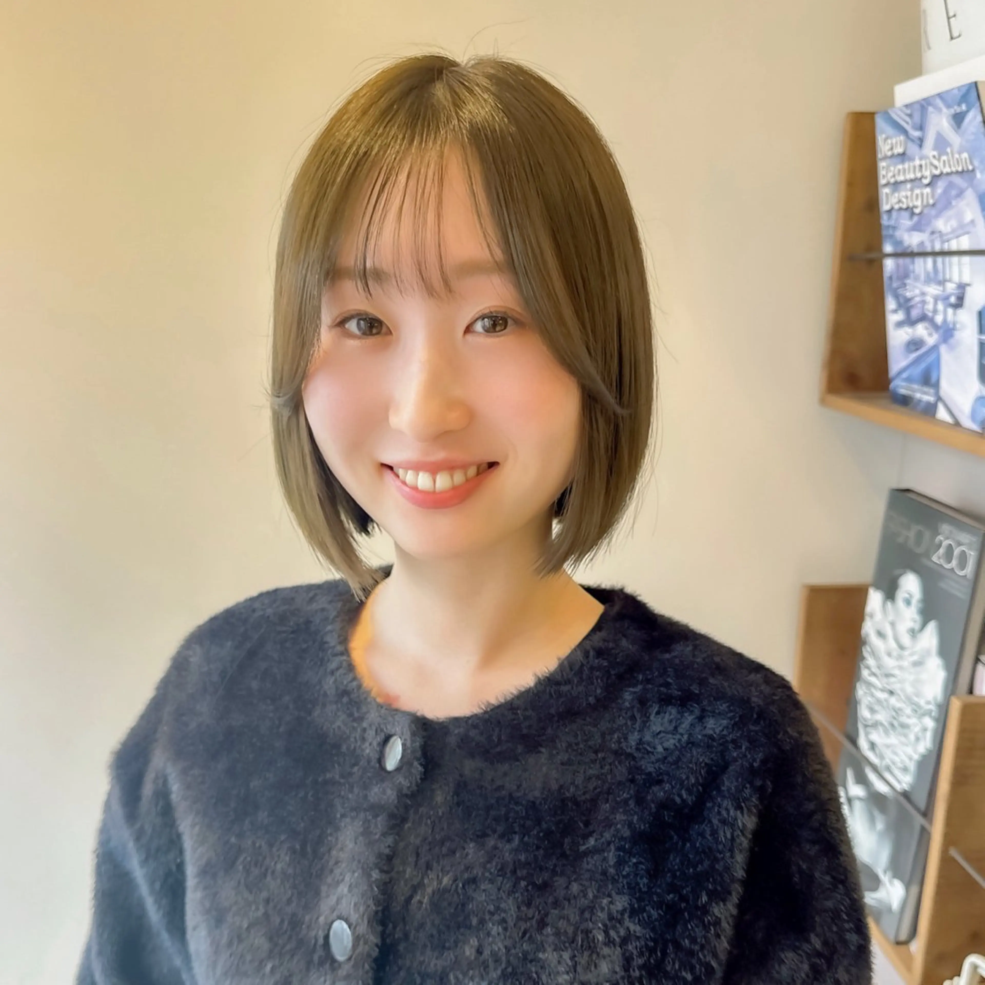 ショート カット 縮毛矯正 トリートメント レイヤー/韓国/ボブ 縮毛矯正/畠中ケントのヘアスタイル