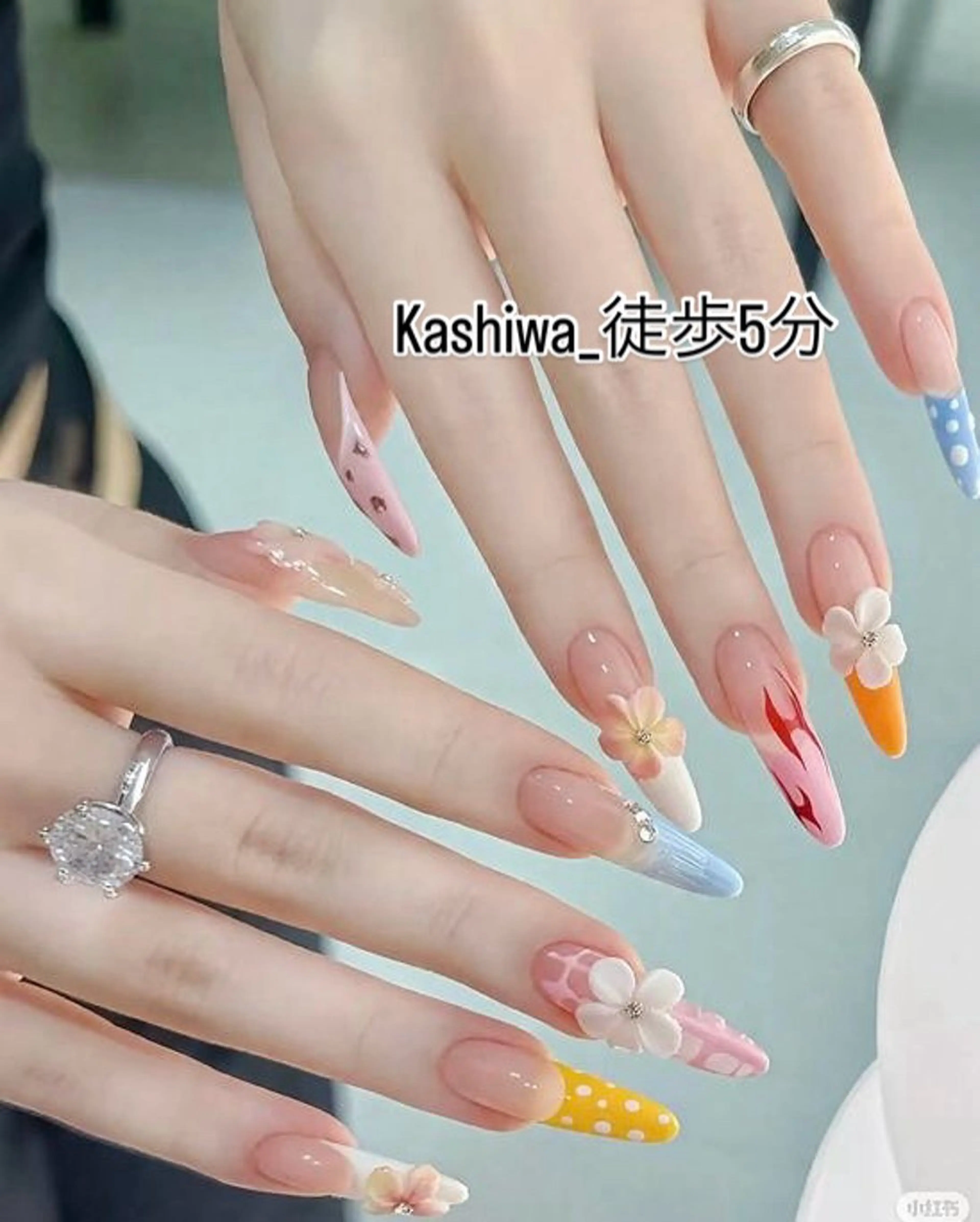 ネイル Queen Nail 柏店　クイーンネイルのネイルデザイン