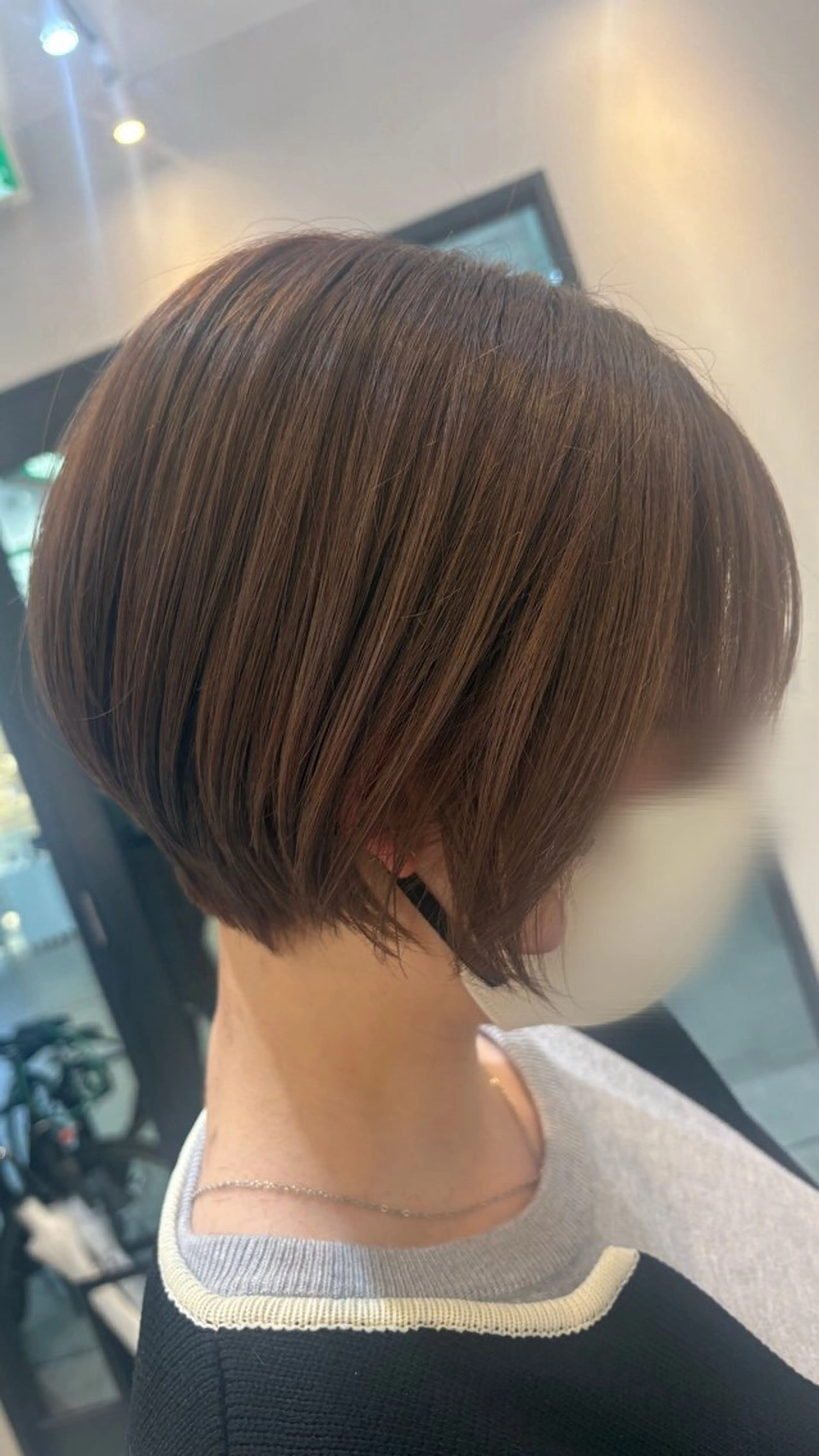 ショート カット ヘアカラー La fith hair fonte 松山銀天街店所属・c h i h i r oのヘアスタイル