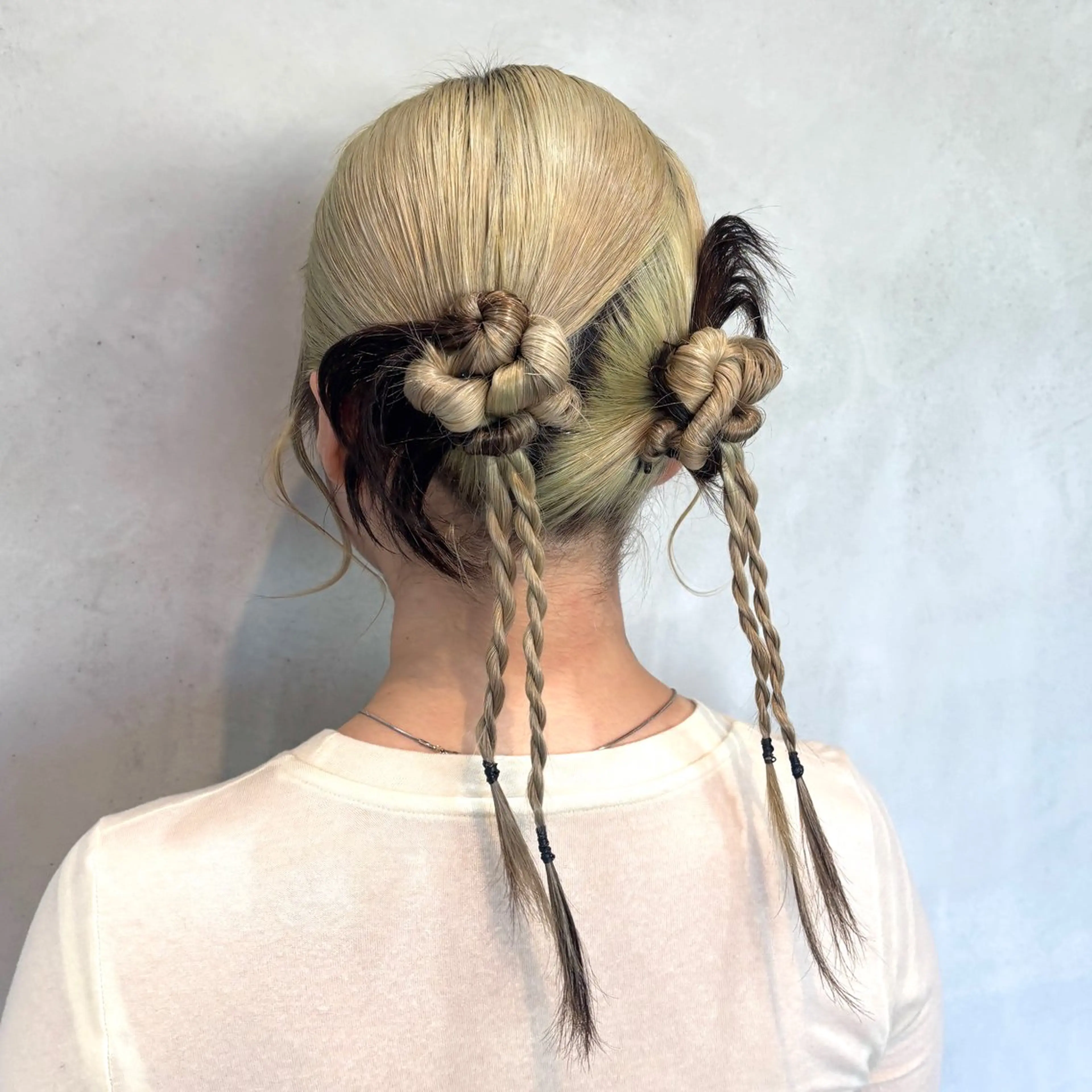 ヘアセットの写真