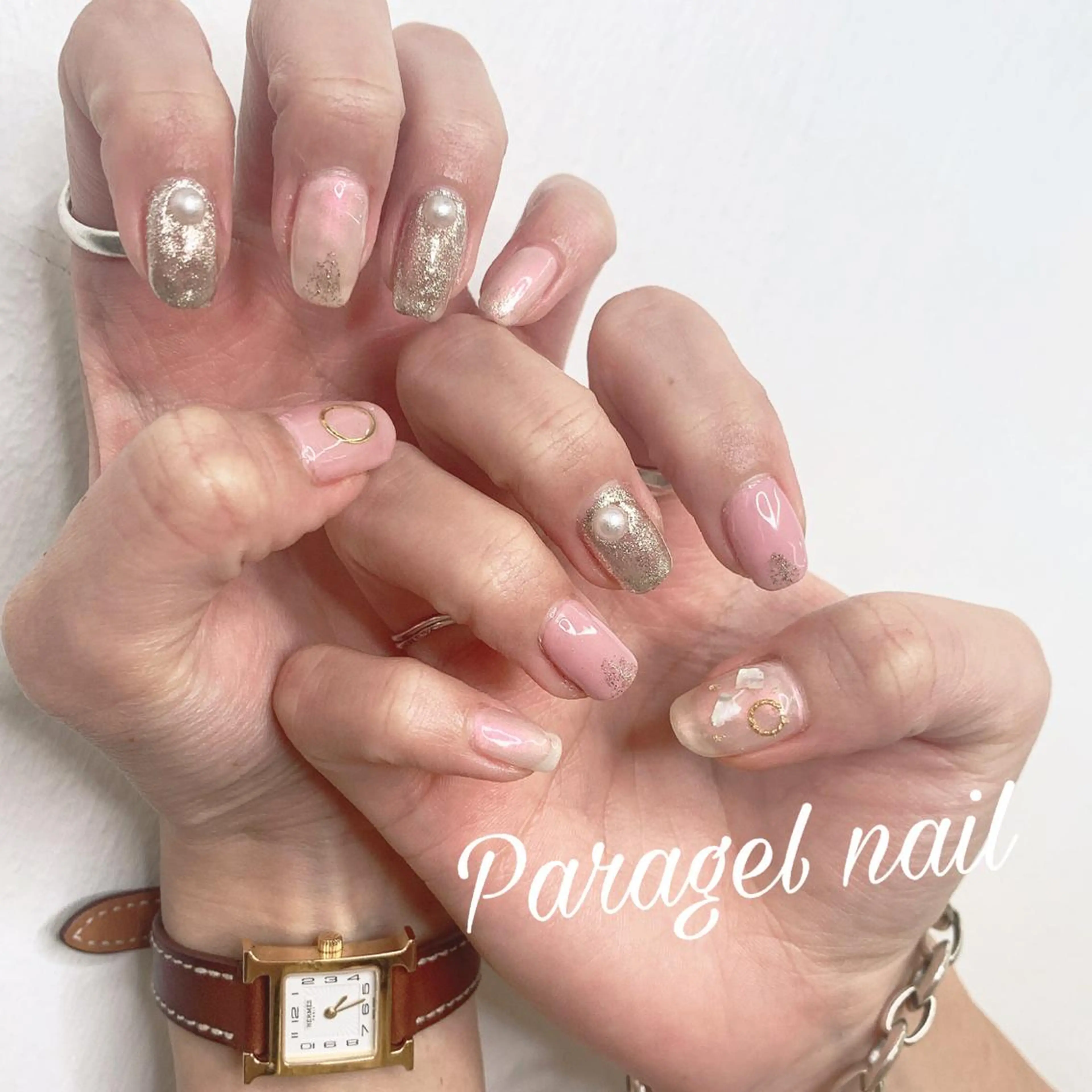 ネイル 春ネイル nail＊ runa🌻のネイルデザイン
