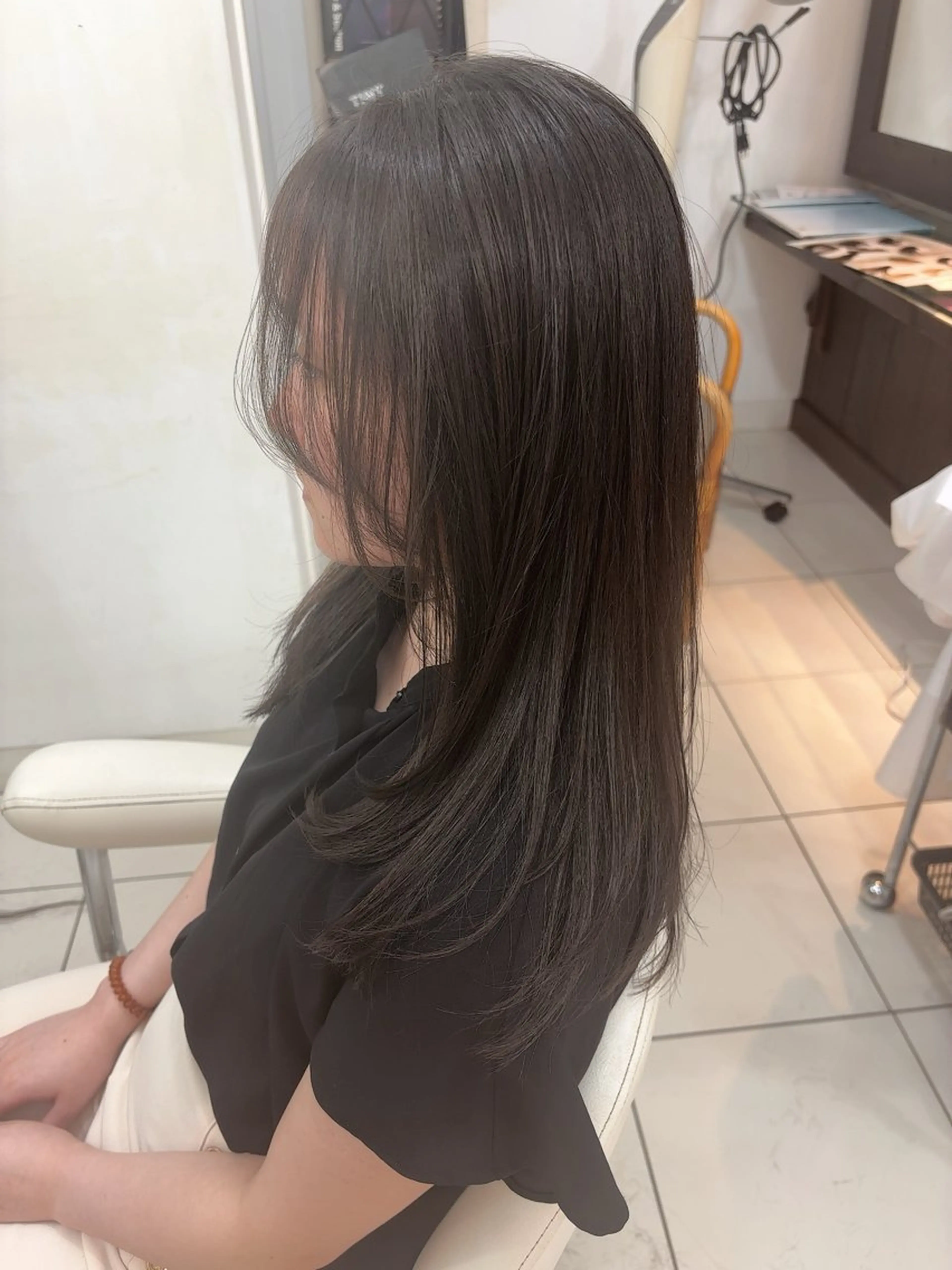 ロング 刈り上げカットモデル 👗SHIZUKAのヘアスタイル