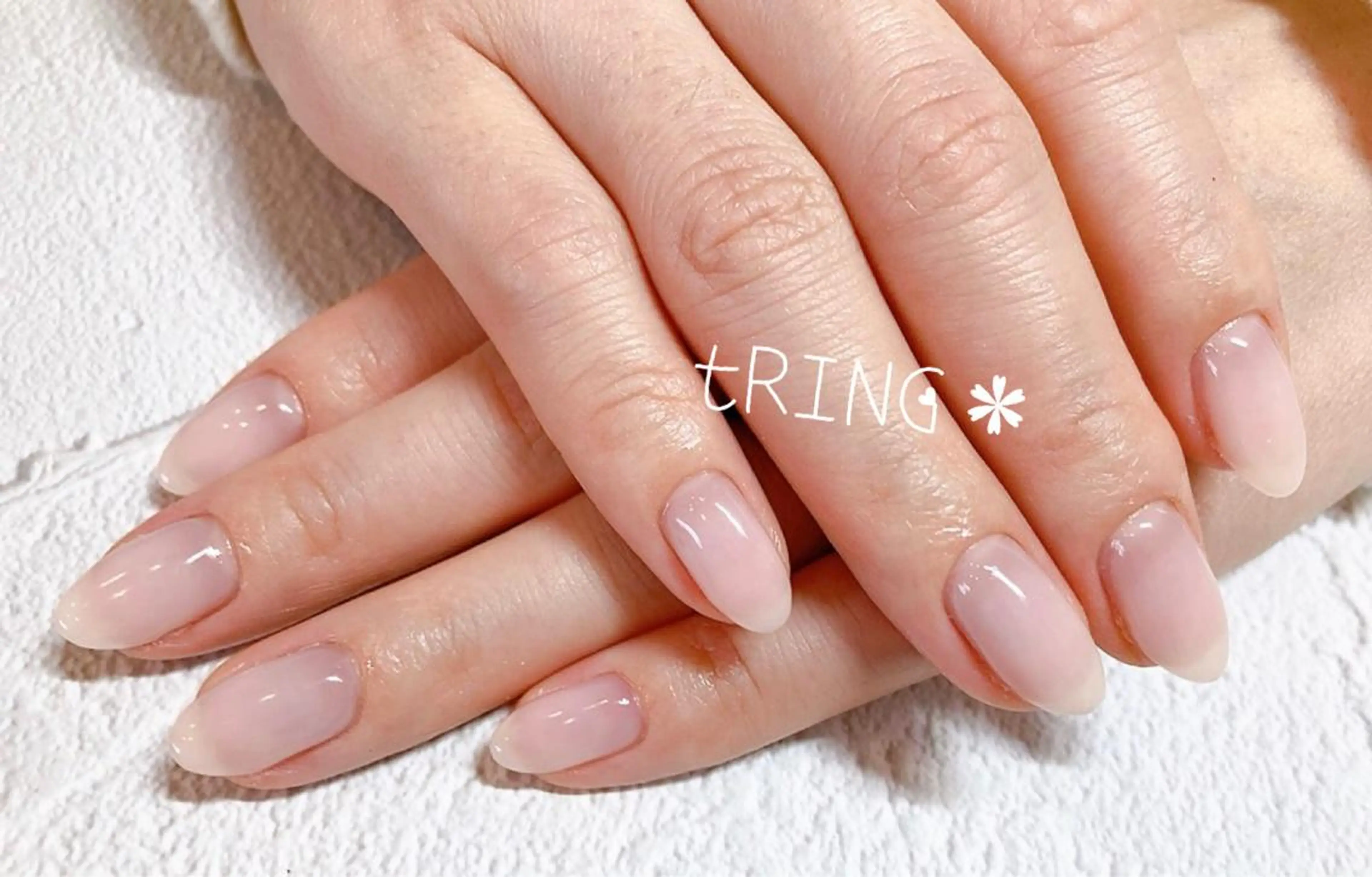 ネイル ハンドネイル tRING＊ しいの木台のネイルデザイン