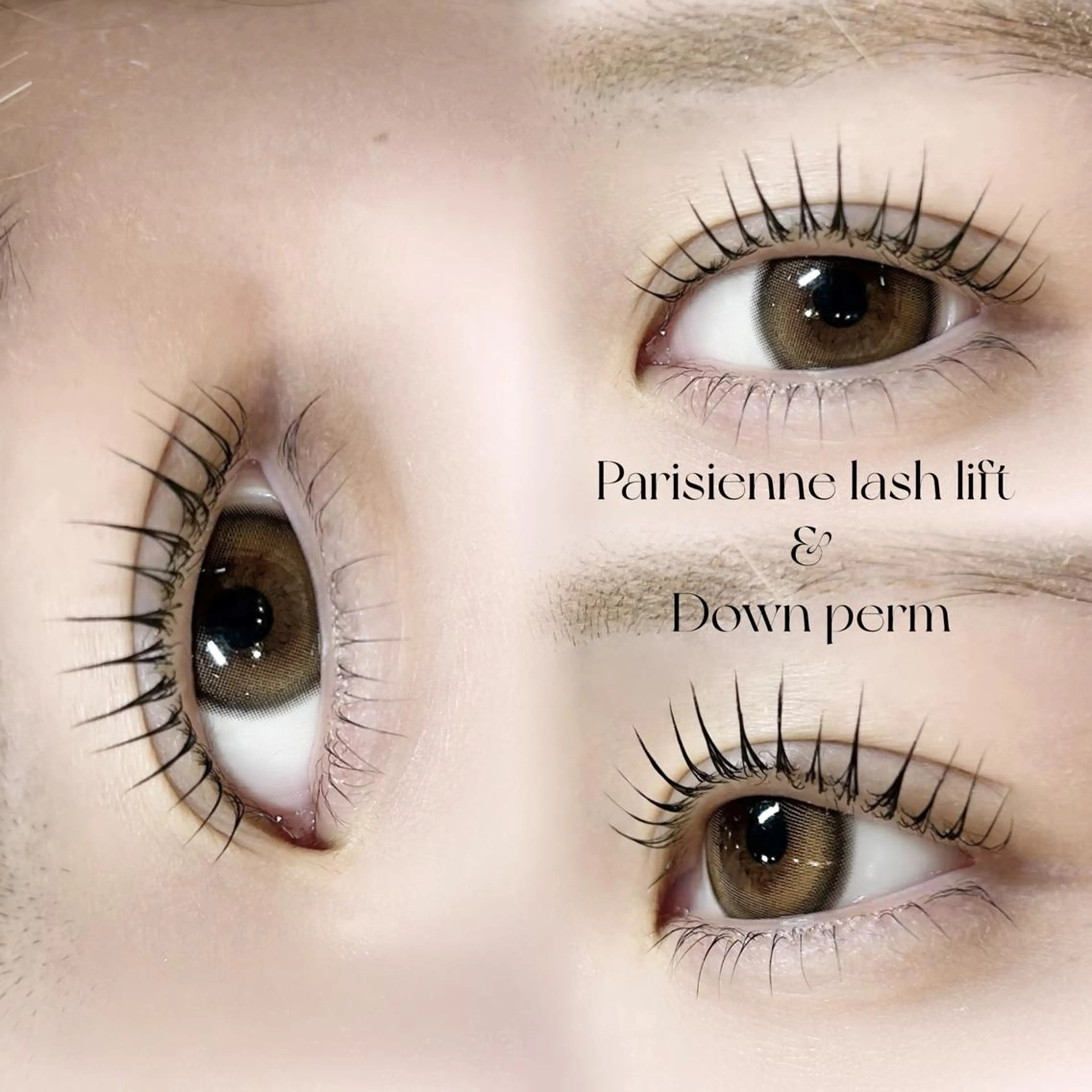 ꒰ 上下まつ毛パーマ ꒱ 🫧コーティング仕上げ🫧オフ無しの写真