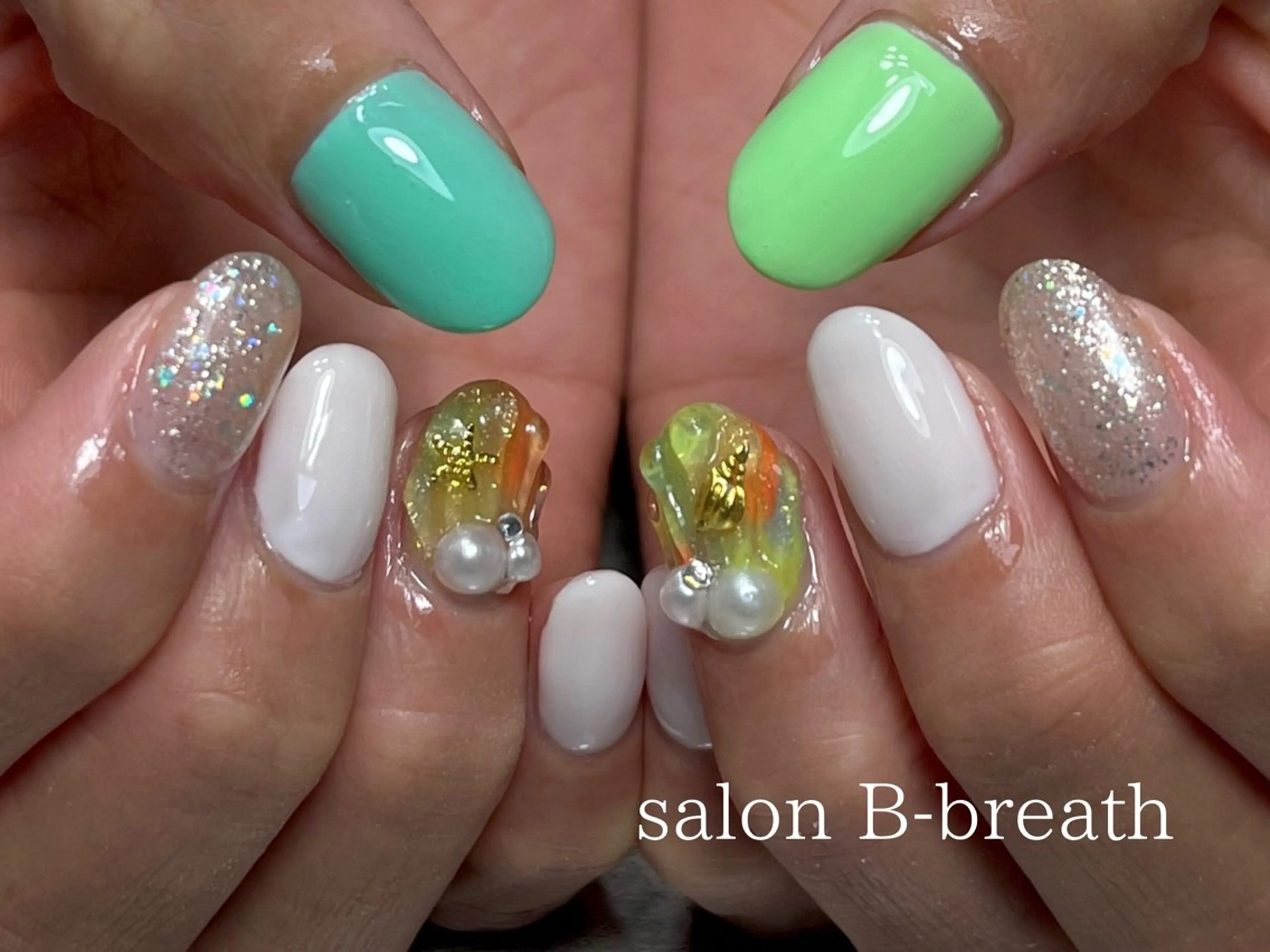 ネイル ハンドネイル salon B-breathのネイルデザイン