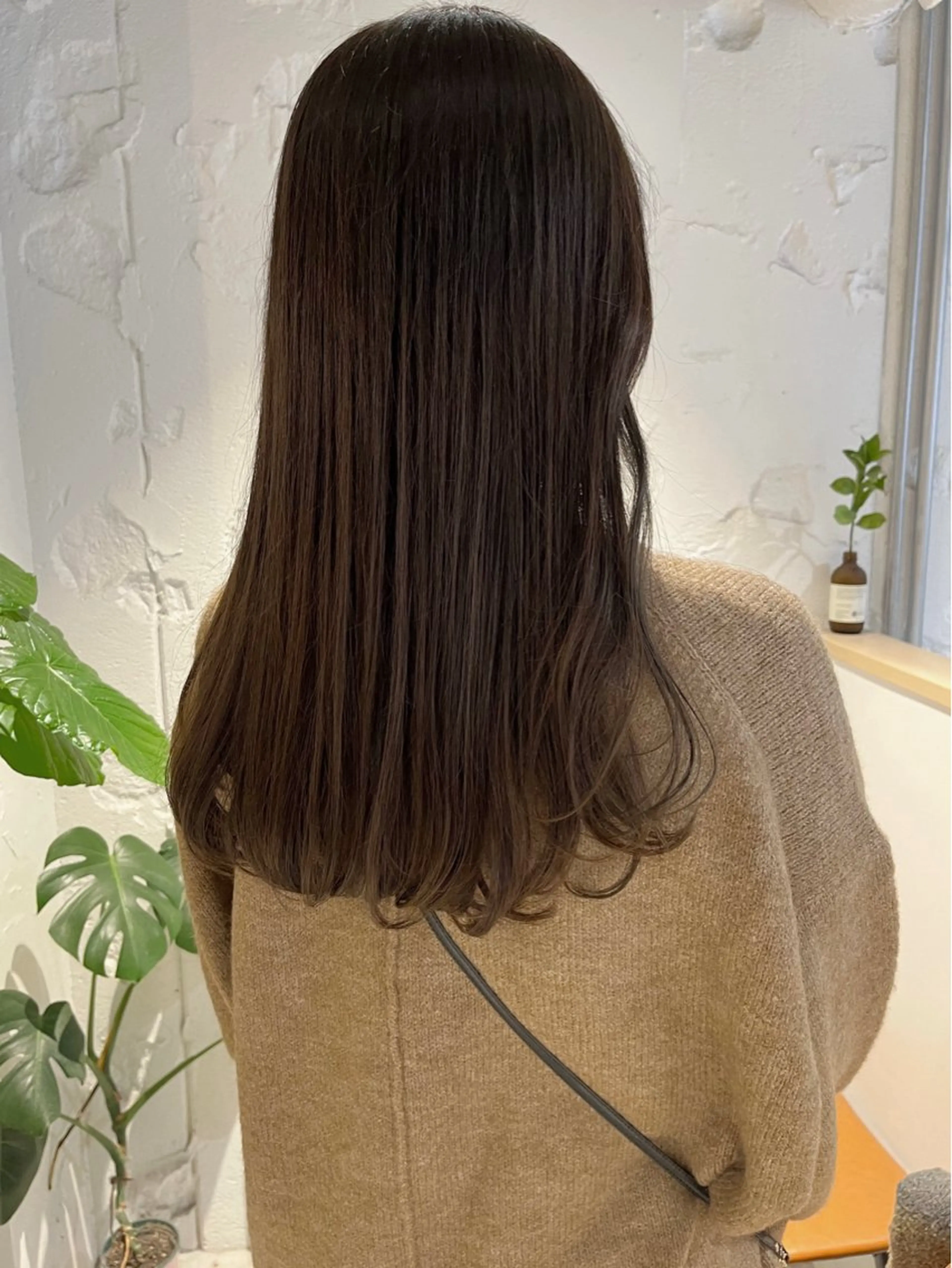 ロング カット ヘアカラー 透明感カラー♡ 岡部瑠里のヘアスタイル