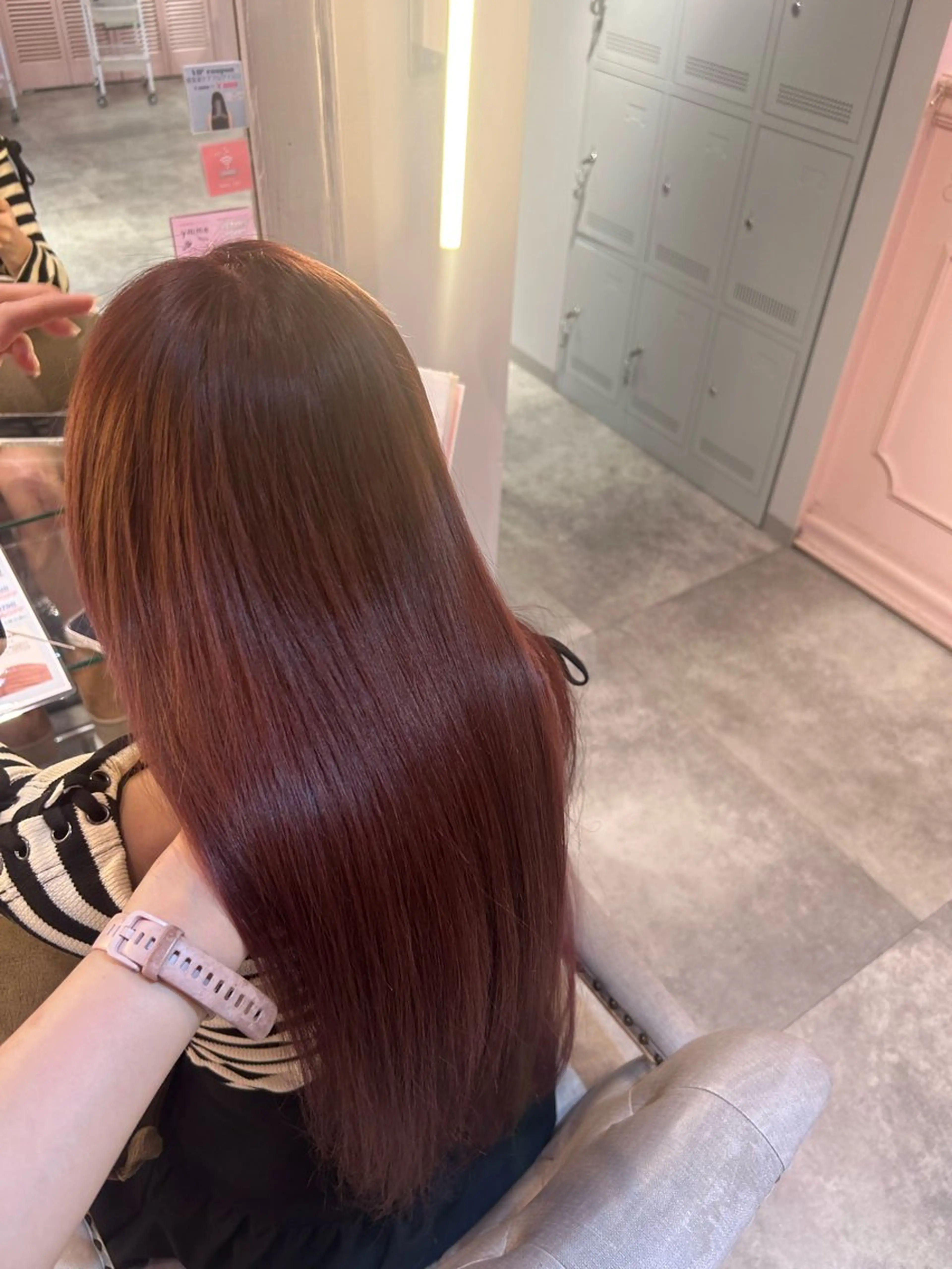 カラー 🤍ふんわりアイドル カラー🎀Rio🪽のヘアスタイル