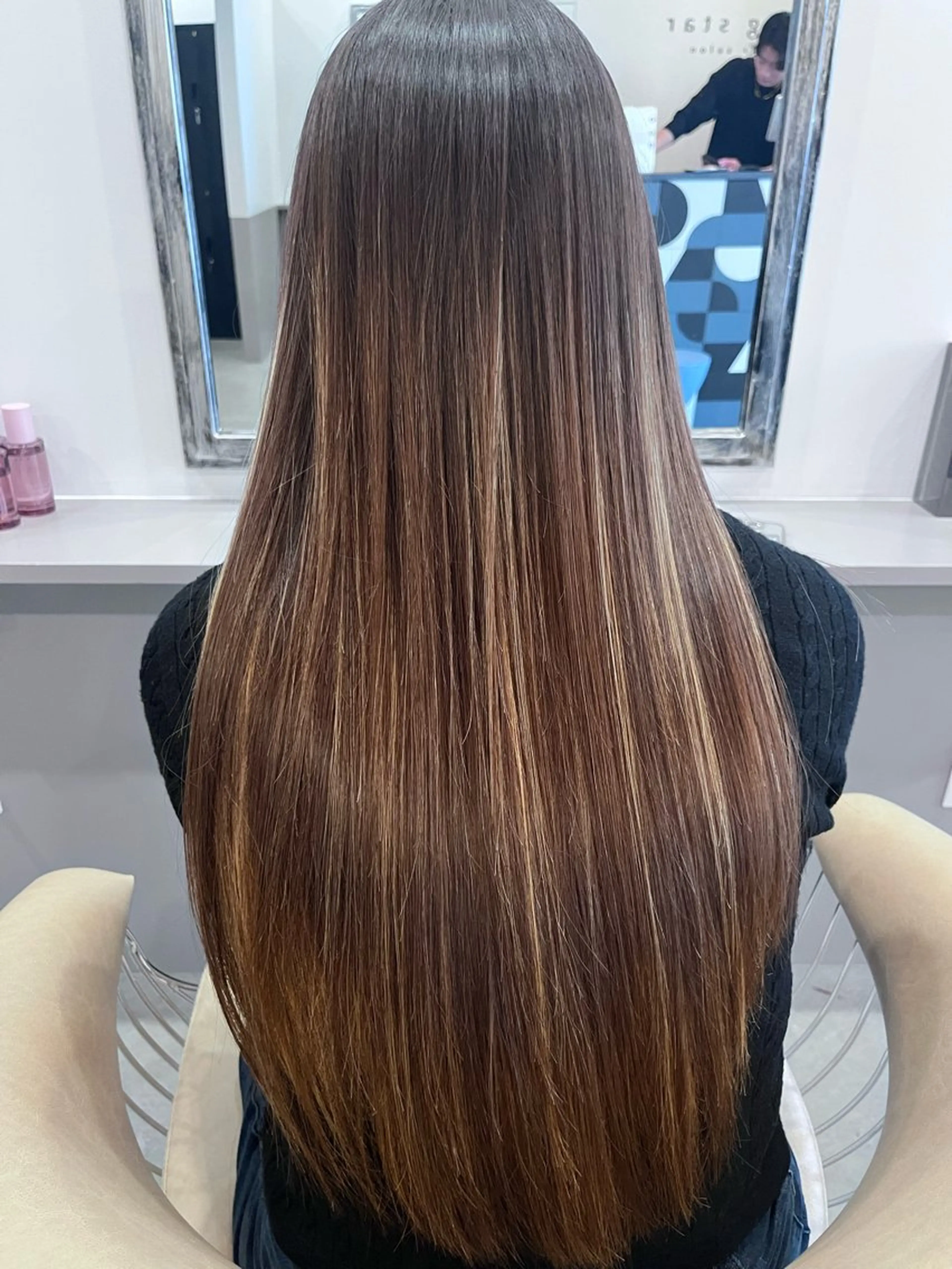 【うるつや美髪矯正🪞】髪質改善ストレート+コアミー4stepトリートメント*ホームケア付き*¥22500の写真