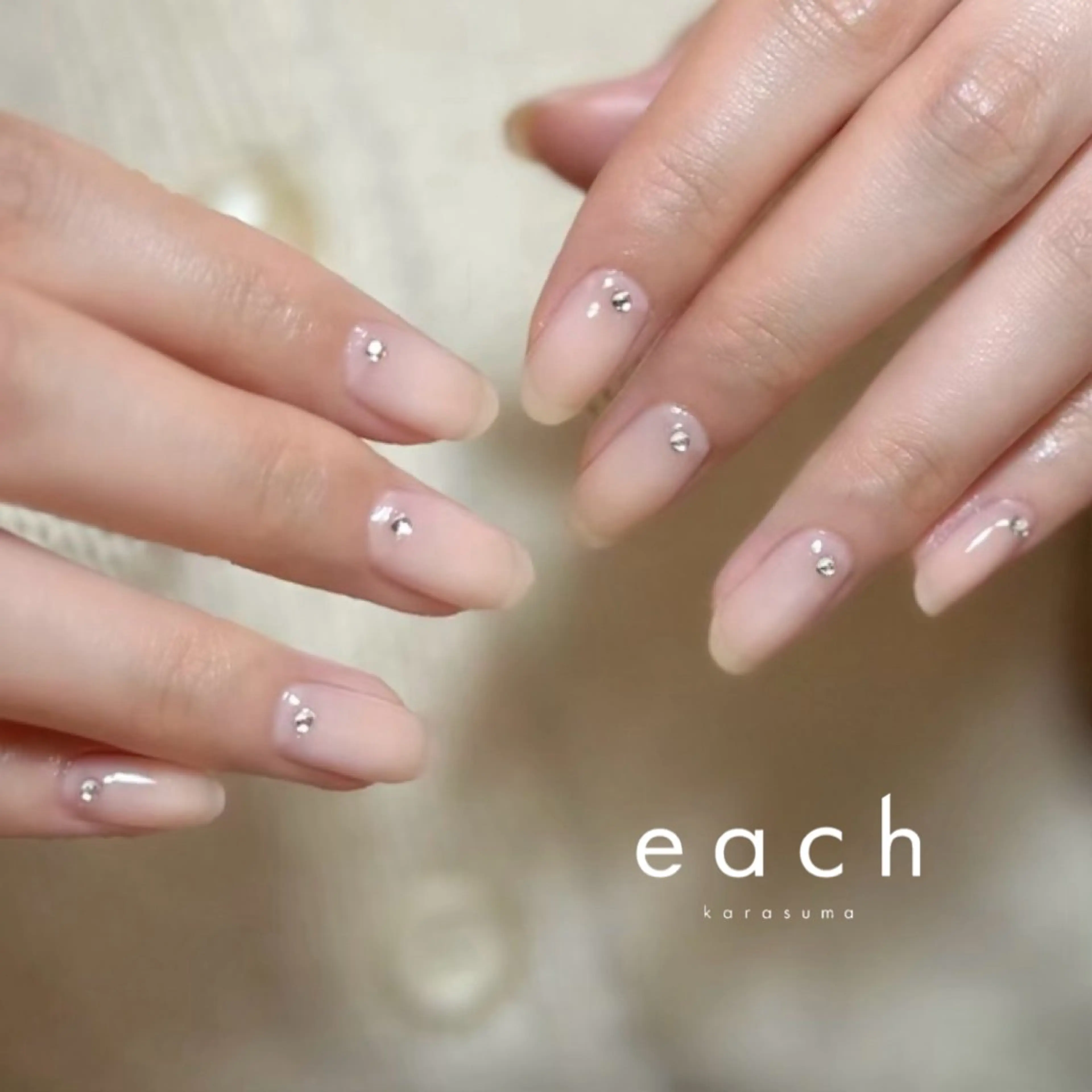 ネイル ハンドネイル each sakuraのネイルデザイン