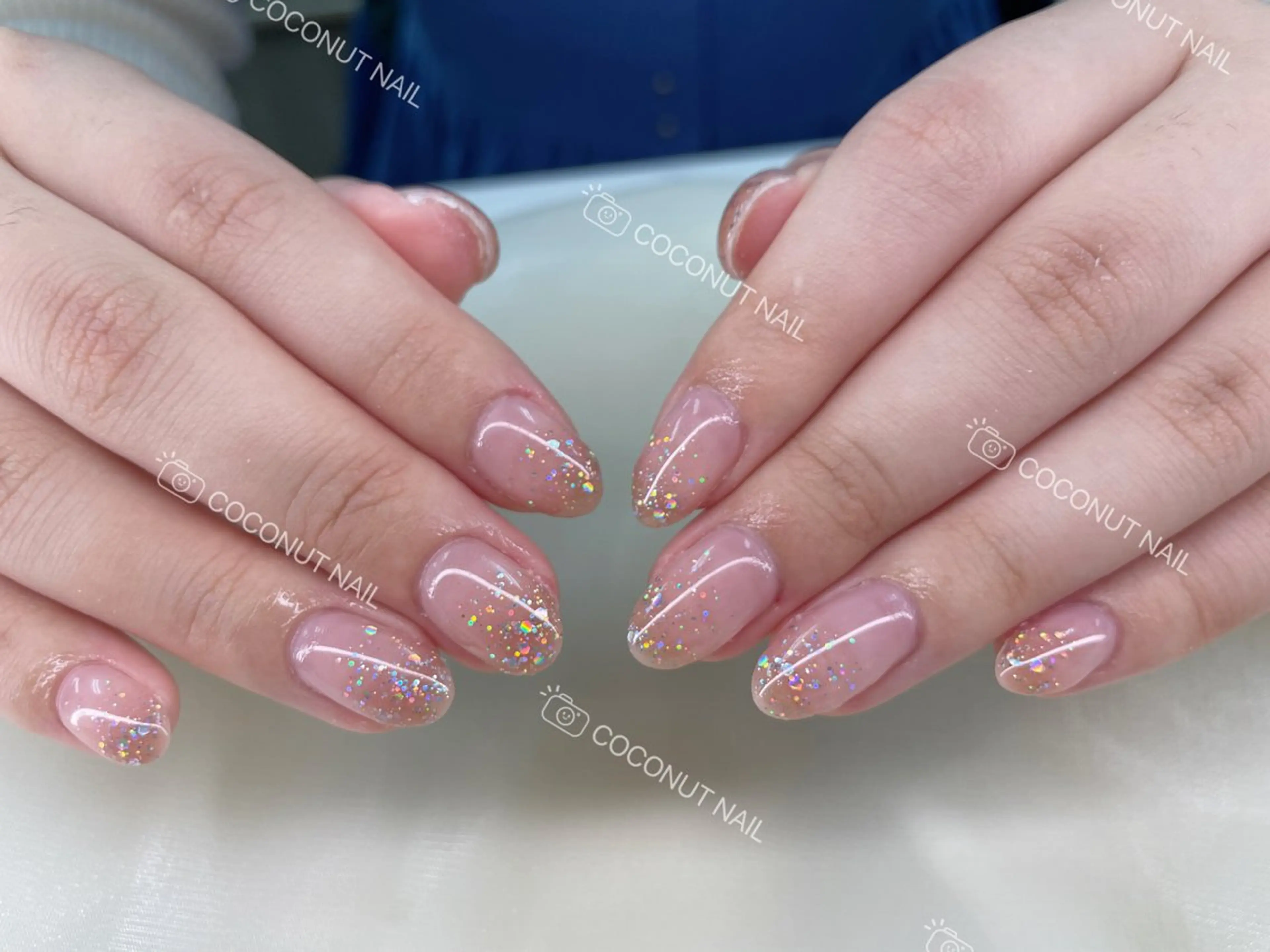 ネイル ハンドネイル 神田 ココナッツのネイルデザイン