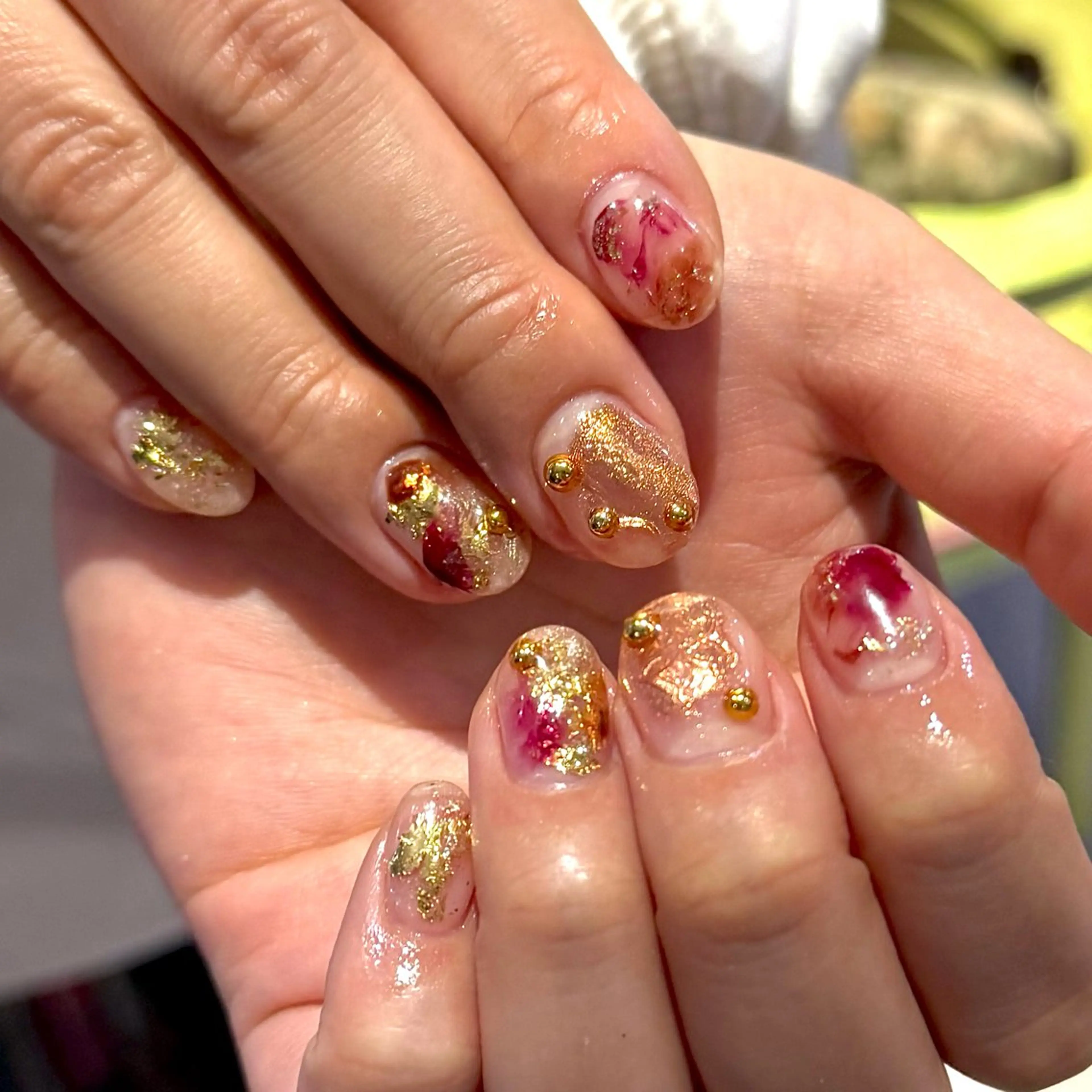 ネイル 𝙃𝙖𝙧𝙪⋆ ˚꩜｡個性派のネイルデザイン