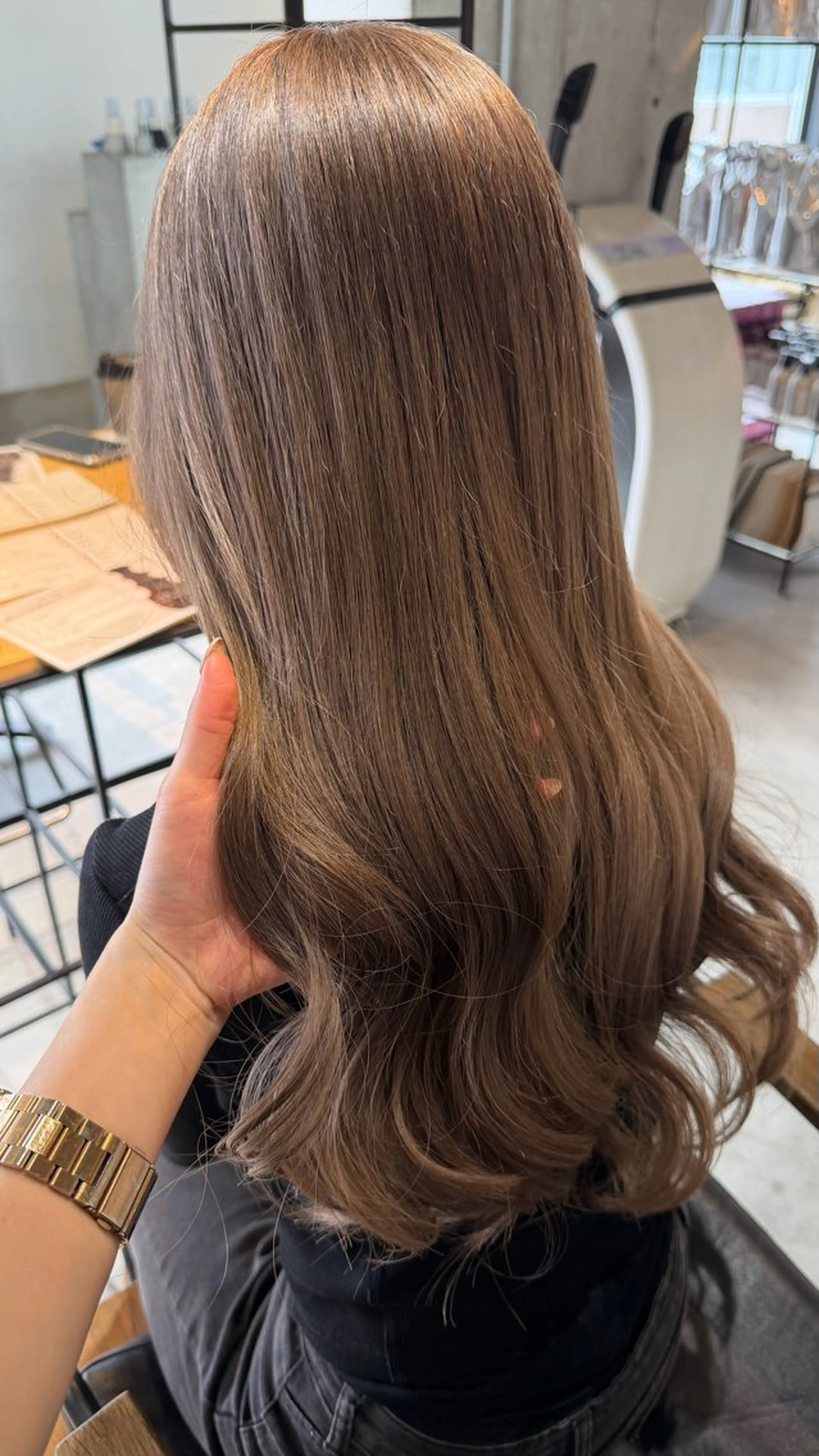 ロング 髪質改善/縮毛矯正 新潟/レイヤー/有紗のヘアスタイル