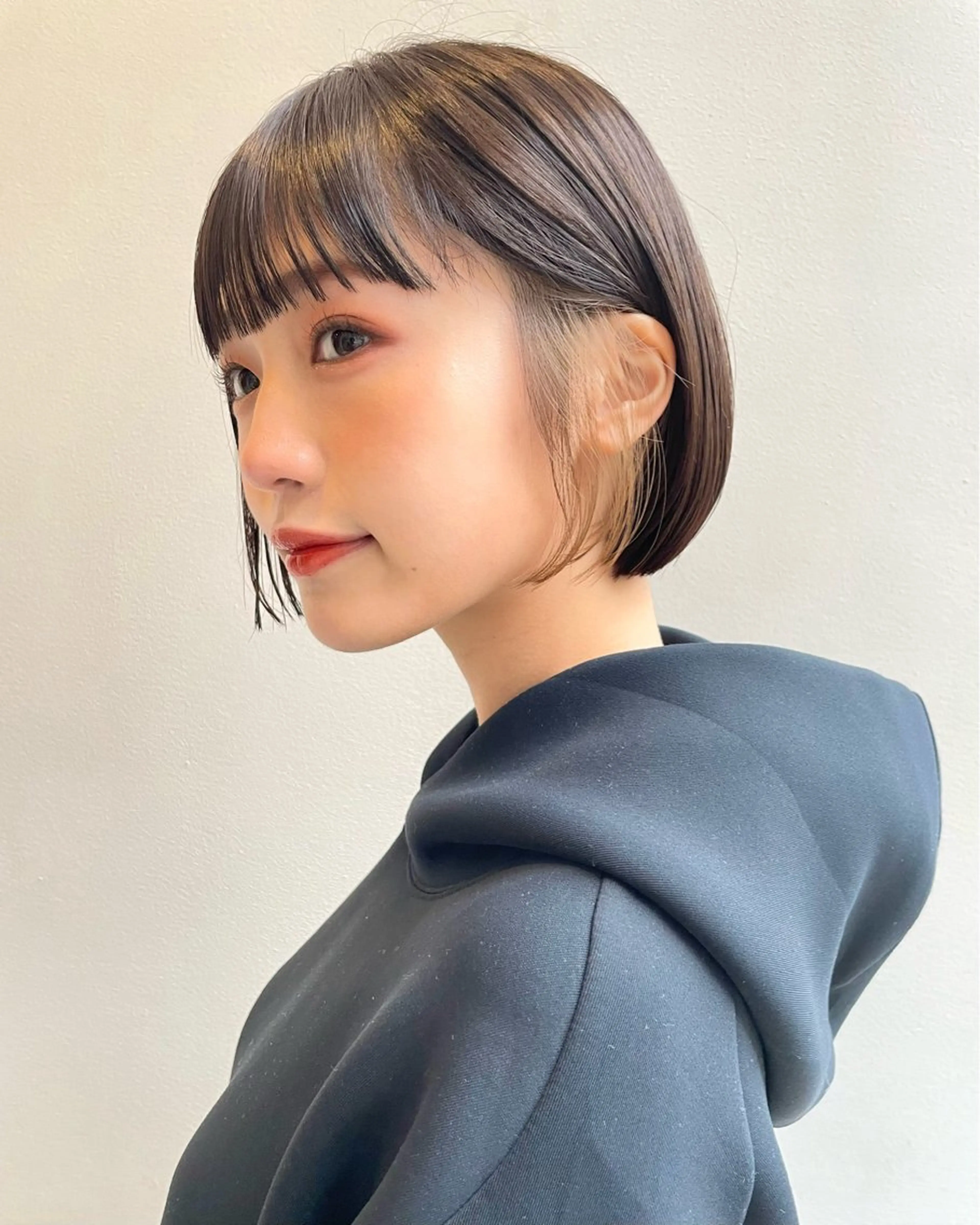 ショート ボブ sea by luvismけやき通り2号店所属・ボブ/ショート/ 縮毛矯正/岸本恭明のヘアスタイル