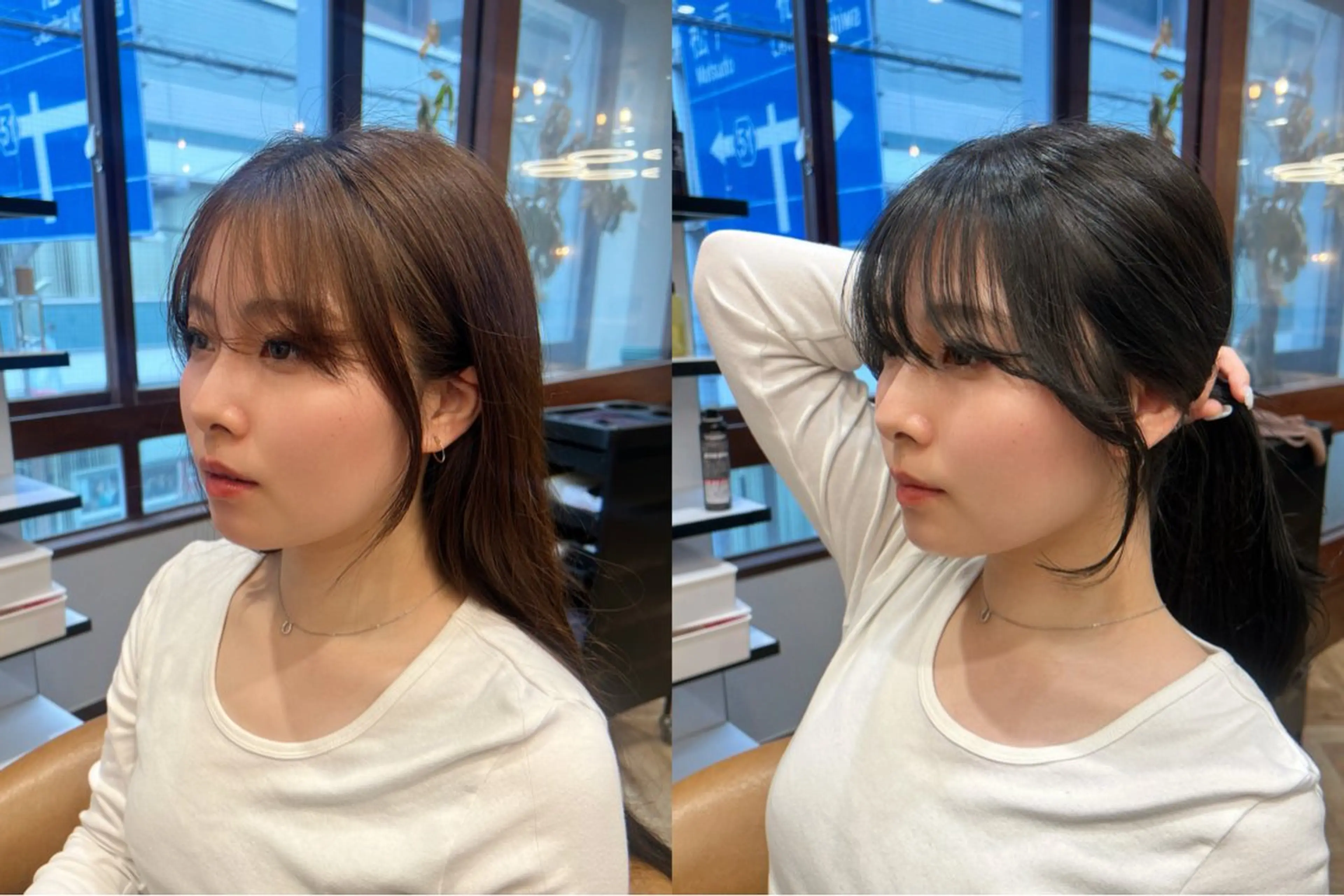 韓国レイヤー/顔周り /縮毛矯正/羽田航のヘアスタイル