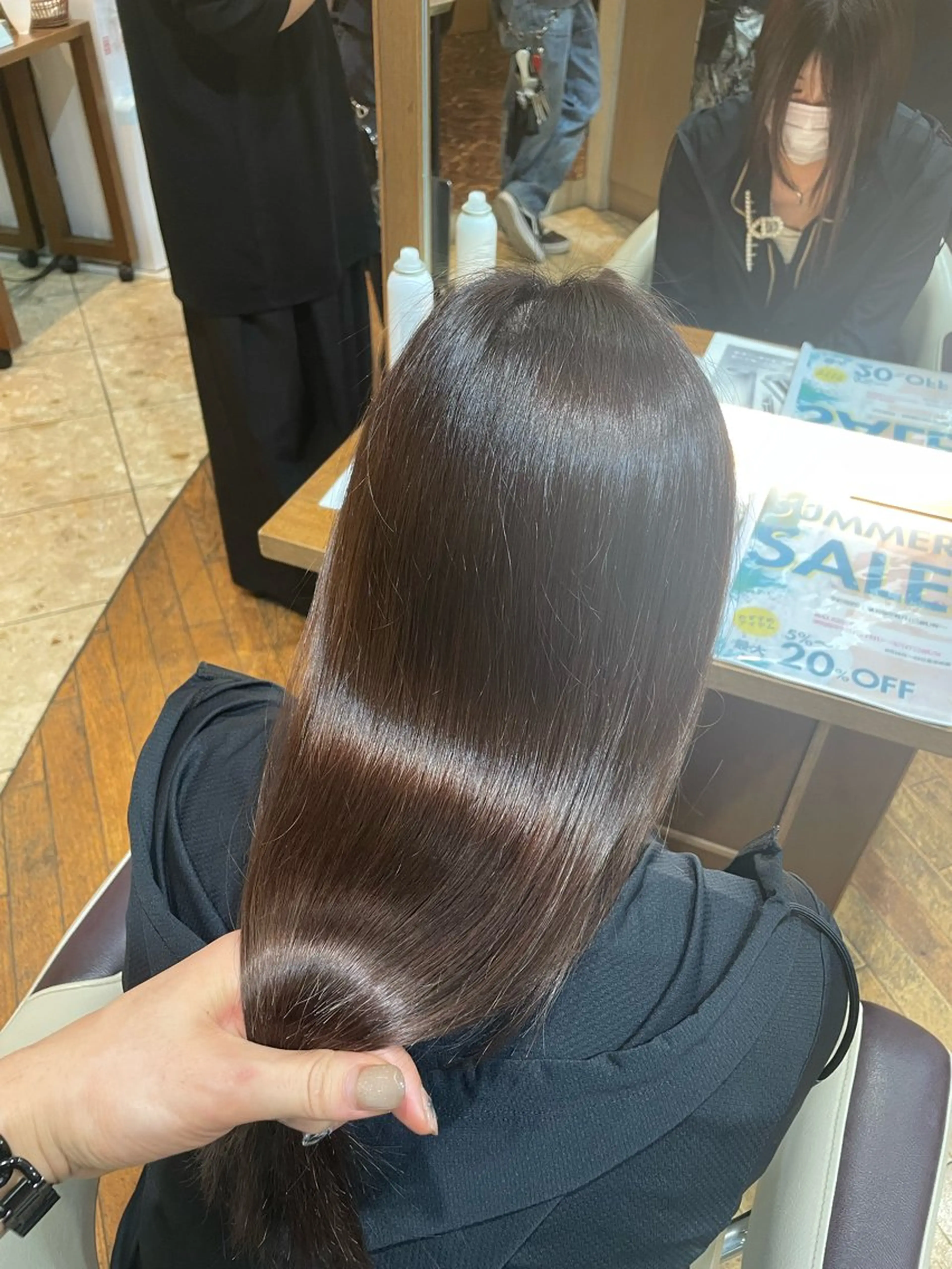 カラー ブラウンカラー イーストハムヘッドショップ所属・野村 直輝のヘアスタイル