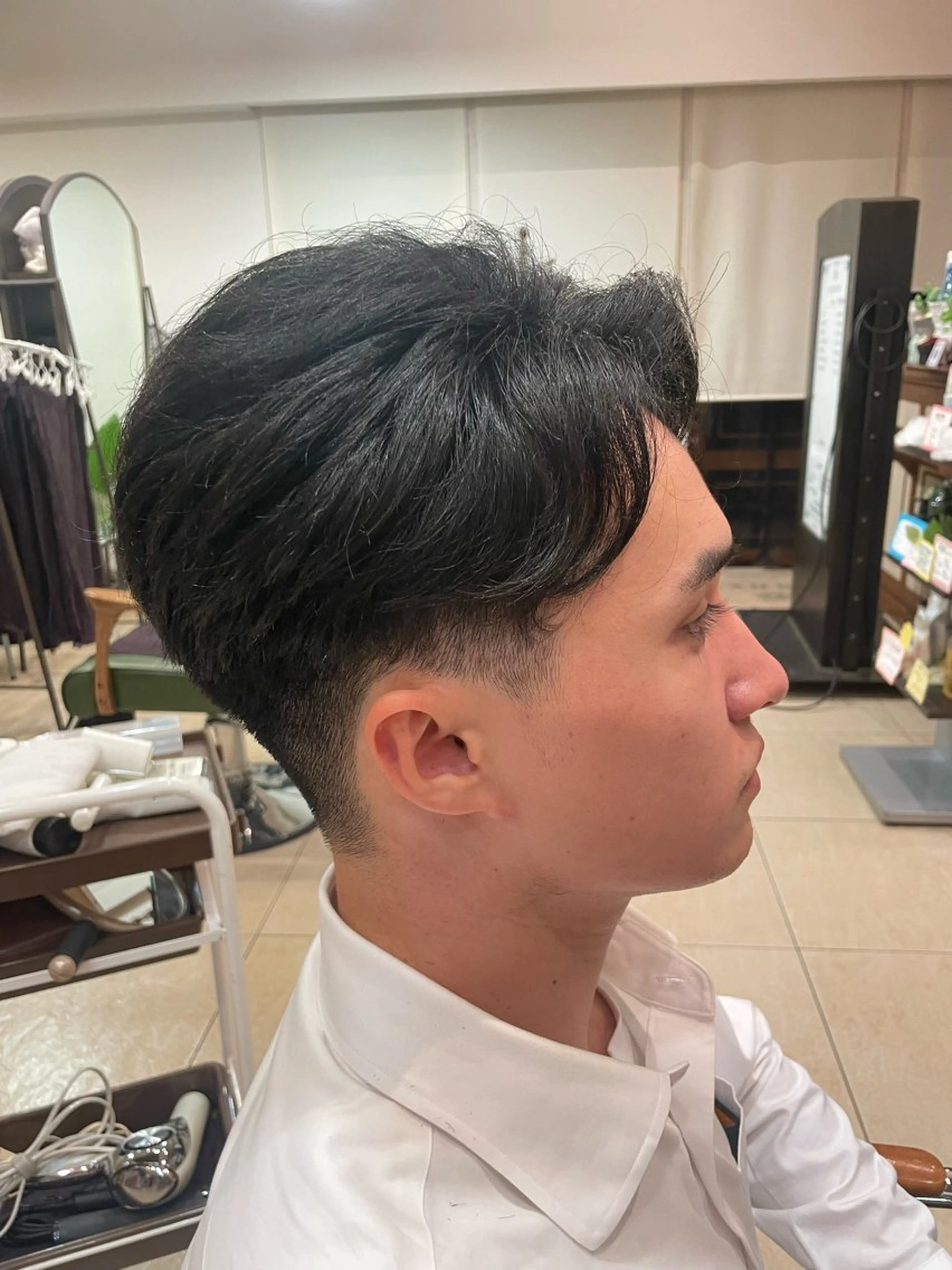 メンズ 田中 秋水のヘアスタイル