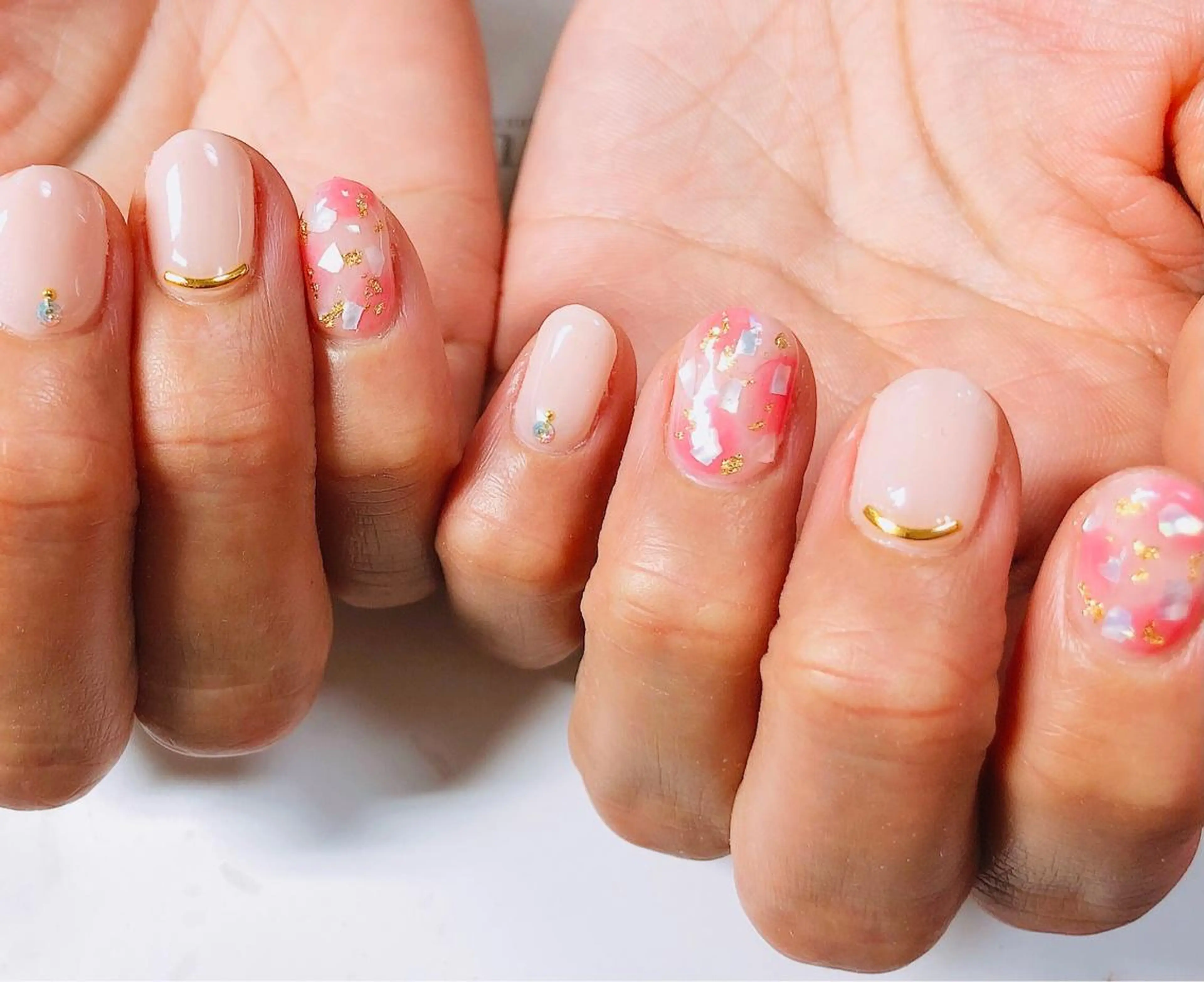 ネイル ハンドネイル エステ／ネイル/脱毛 R.Msalonのネイルデザイン