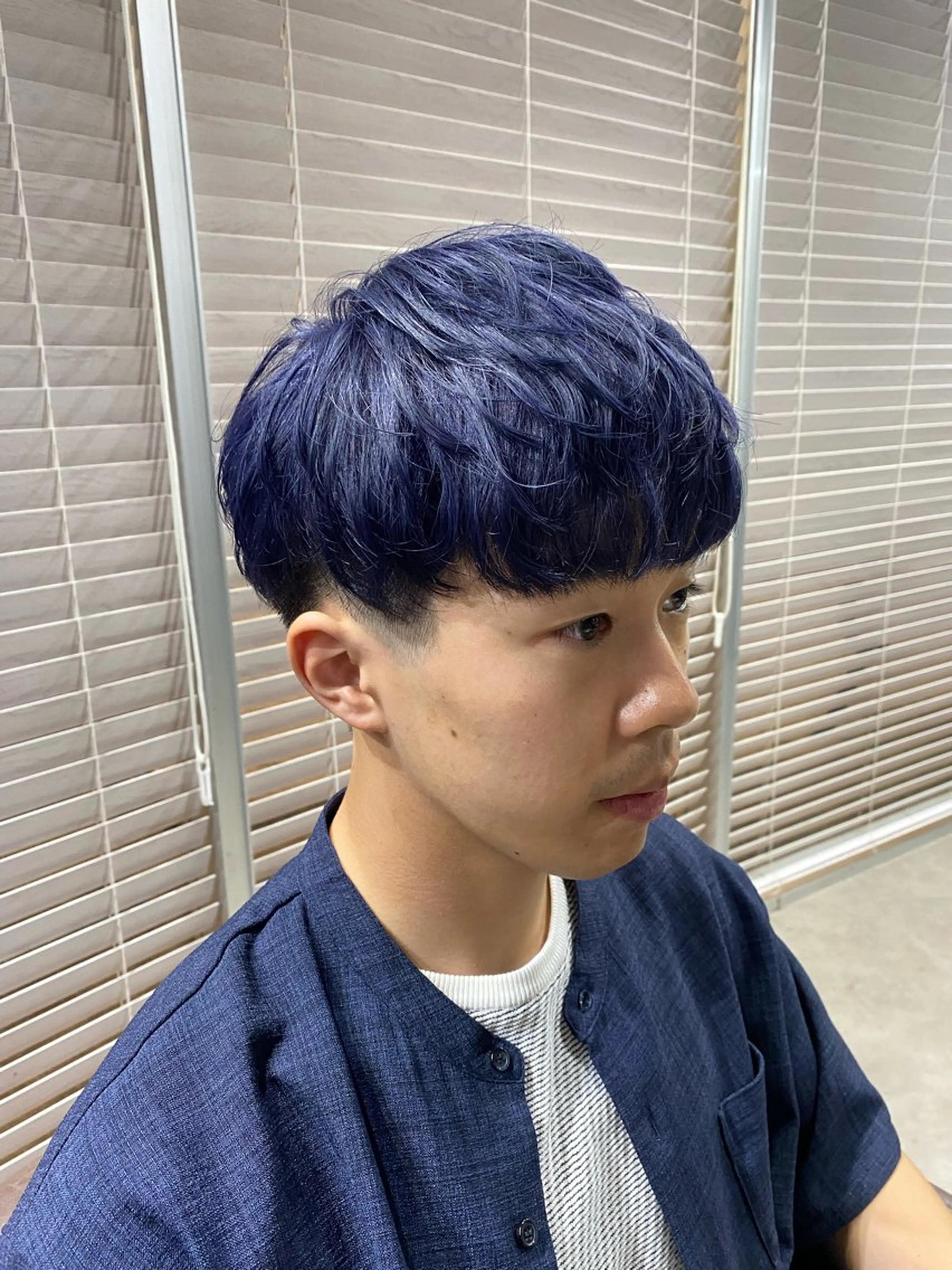 ショート メンズ マッシュ ミルクティーベージュ ブリーチ🖤サヤカのヘアスタイル