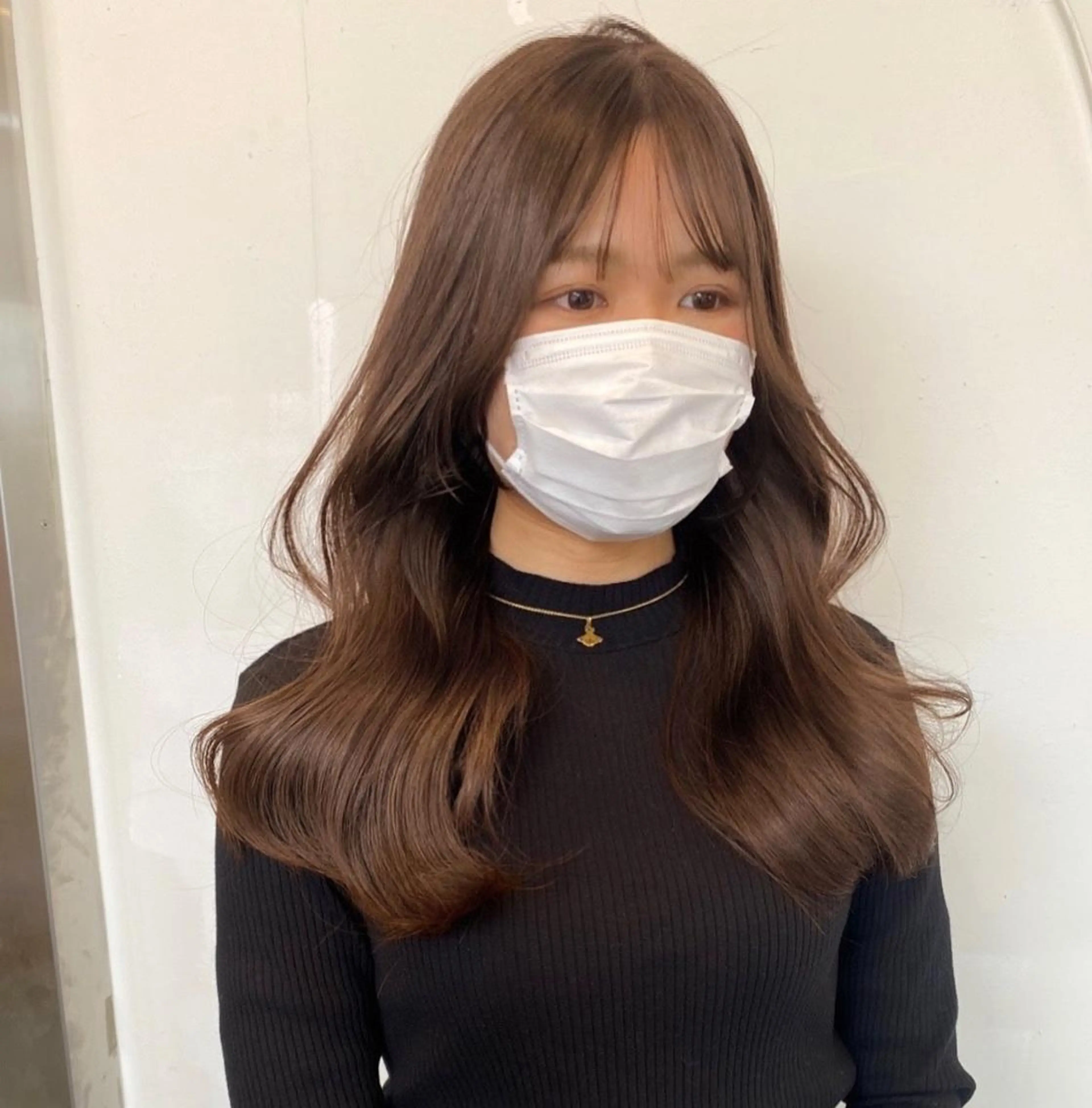 ロング カラー 🥣 hashi 🛋️のヘアスタイル