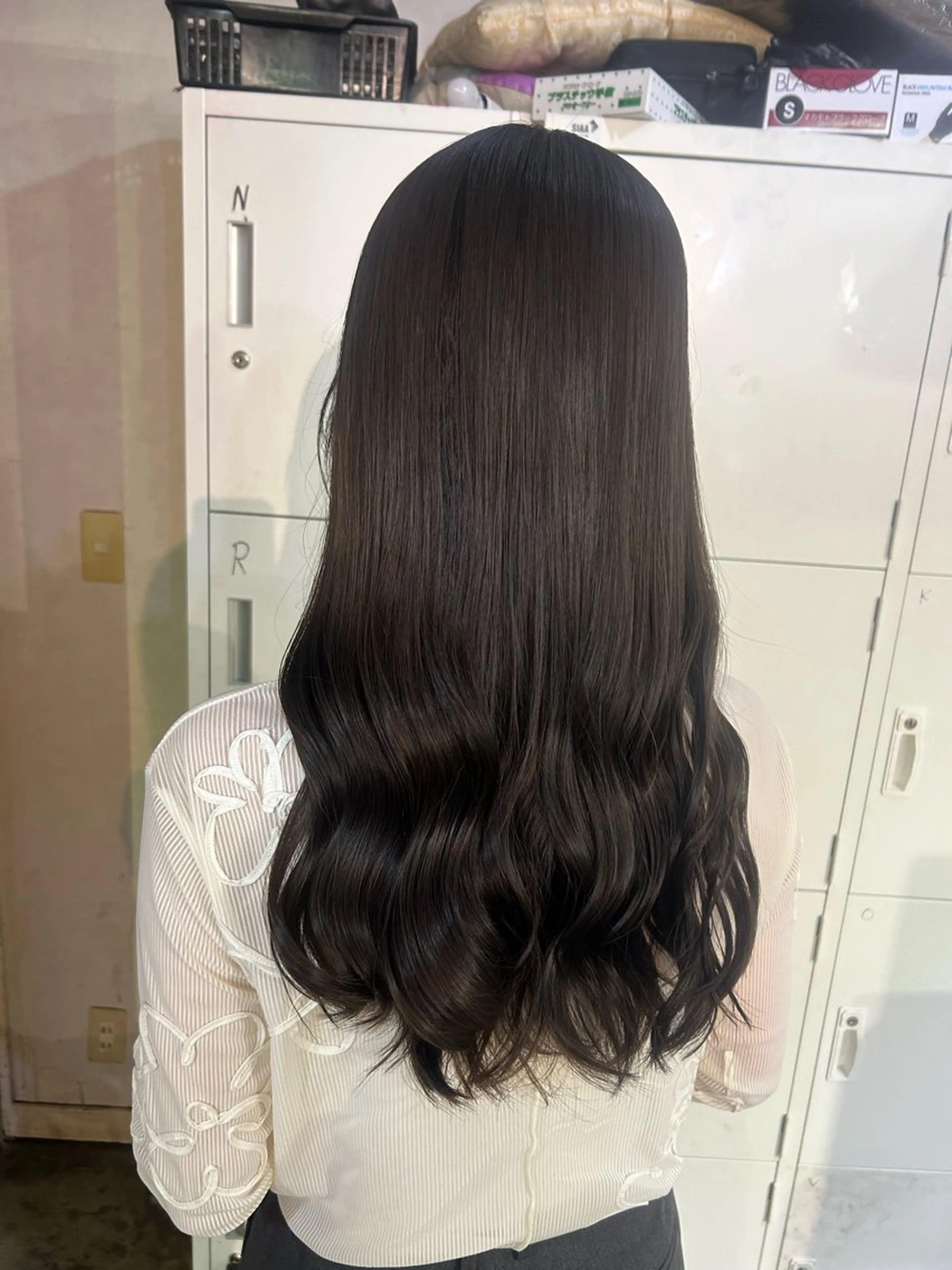 ロング ヘアカラー トリートメント オオニシ オト☁️のヘアスタイル