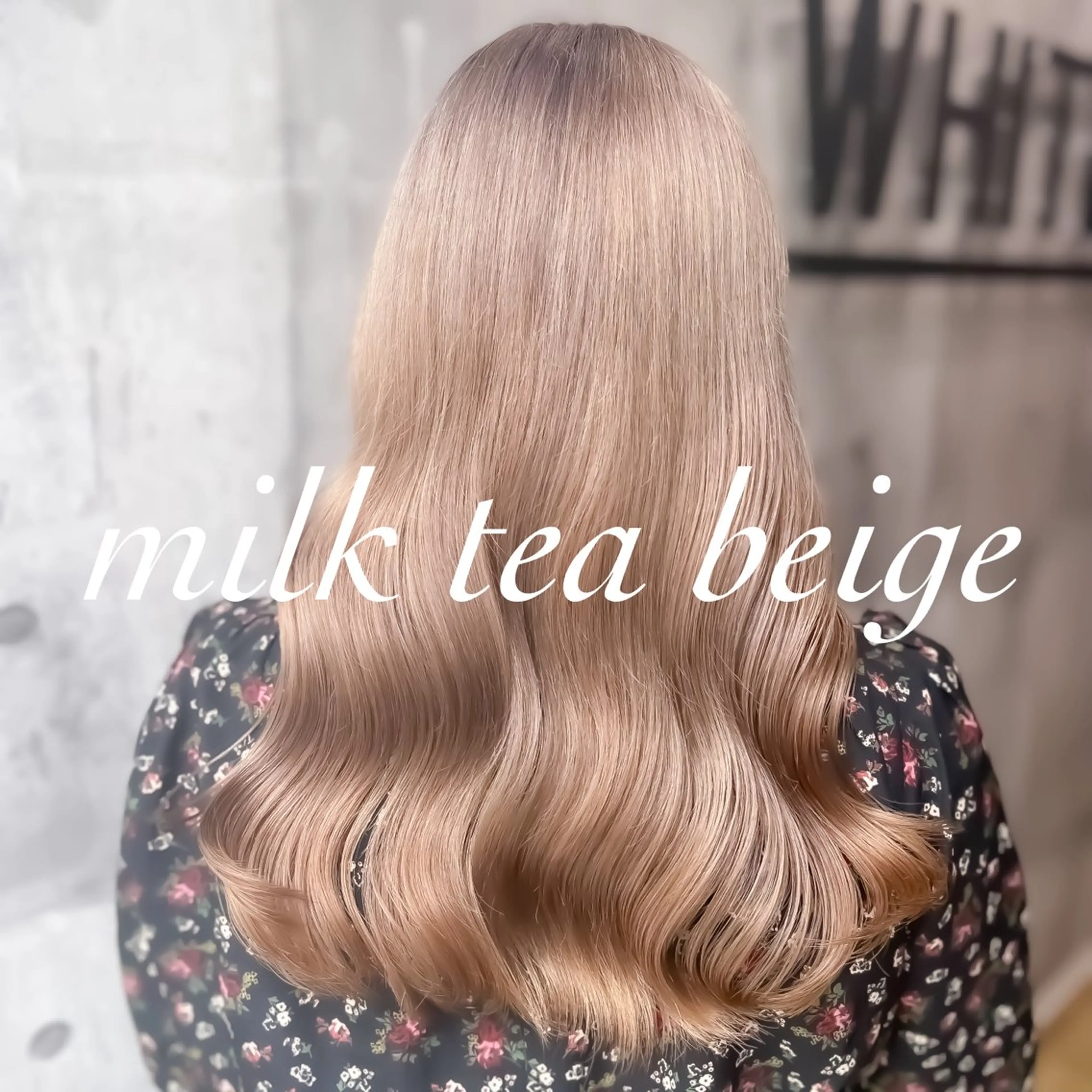 セミロング 美容室 _WHITE+ 南海難波店【アンダーホワイトプラス】所属・✨レイヤー/透明感 /豊嶋里緒✨のヘアスタイル