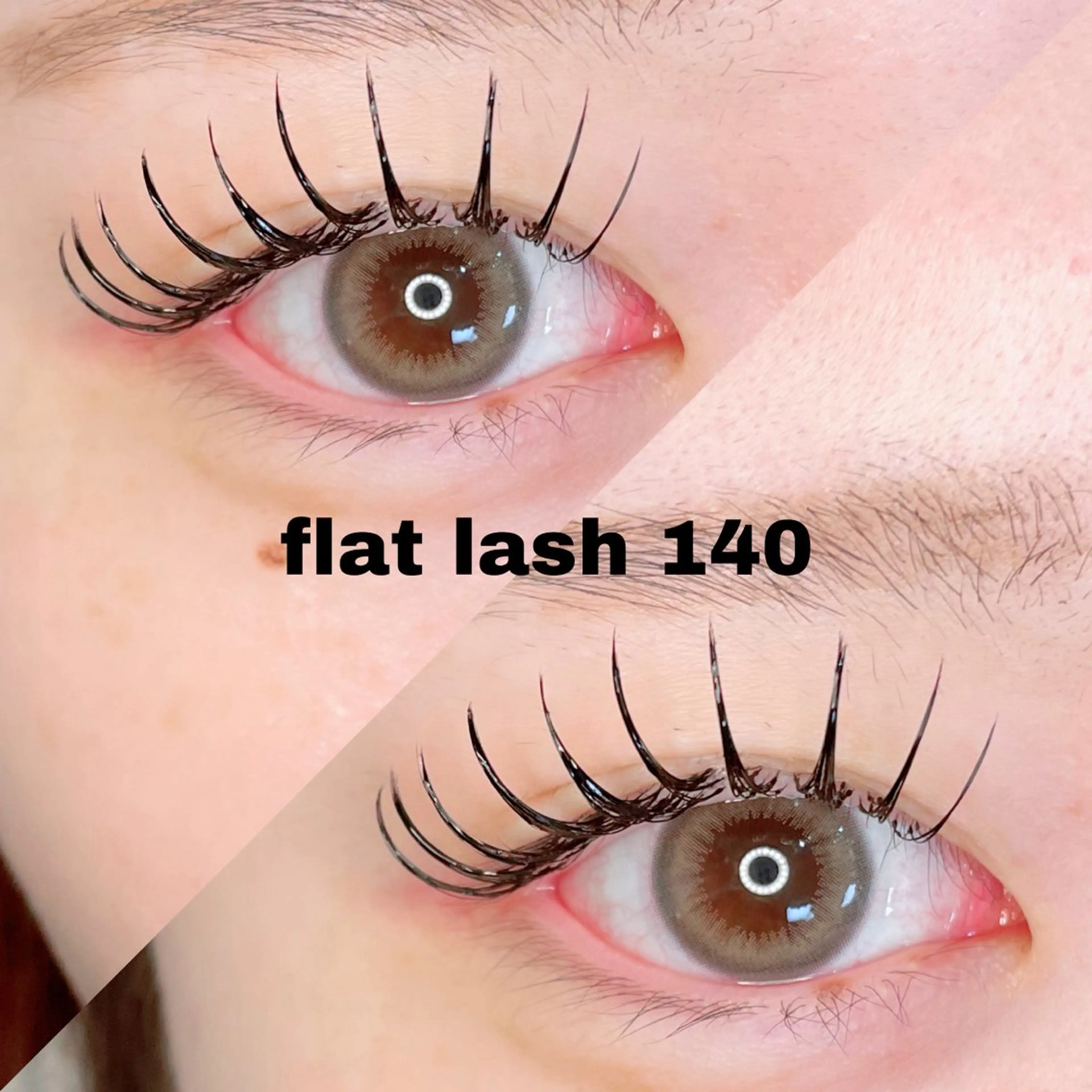 【平日限定】フラットラッシュ120本 🫧アイシャンプー付き🫧 ［オフ／カラー変更／再来様 各500円］の写真