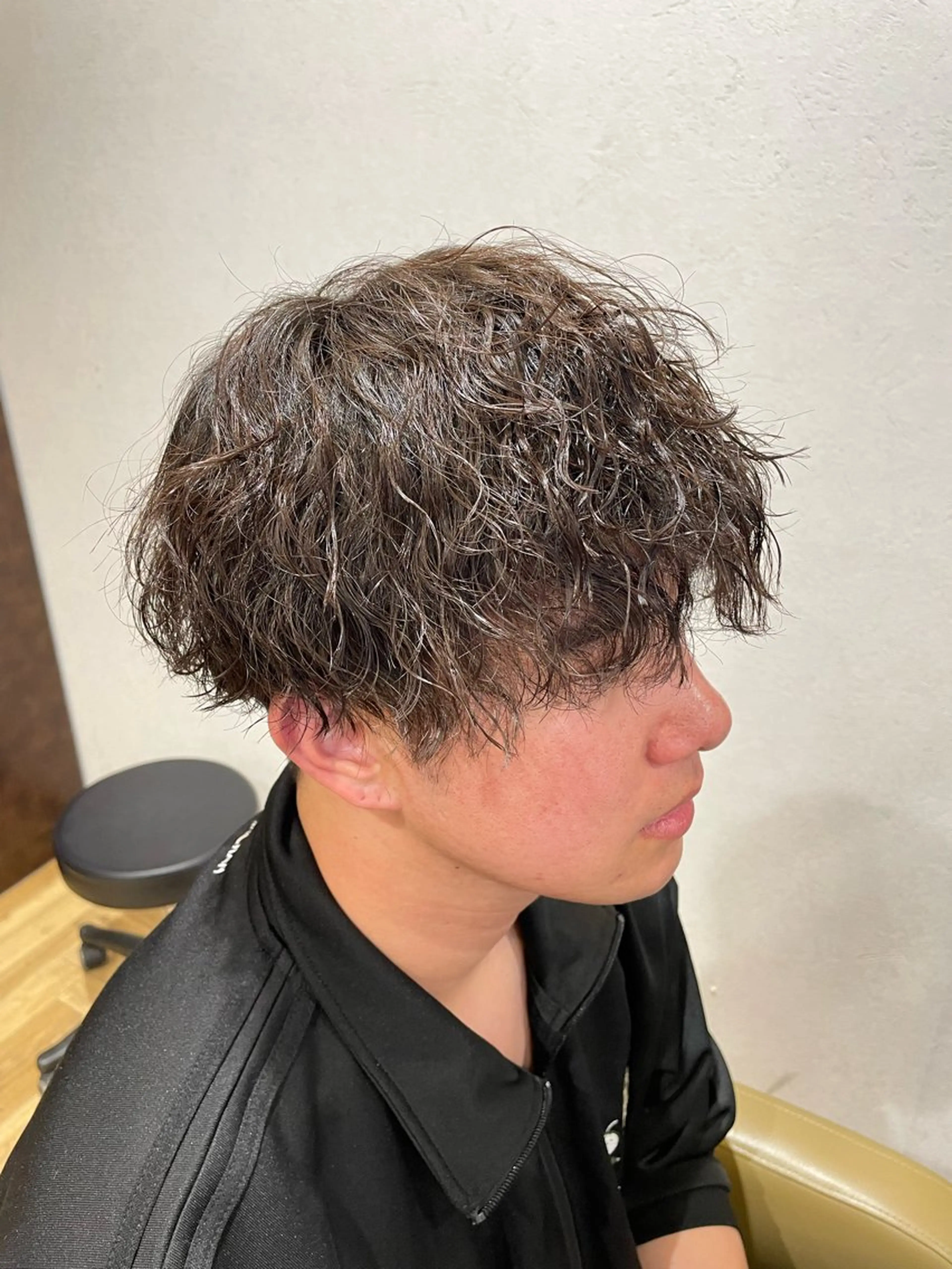 ミディアム 小島 陽成のヘアスタイル