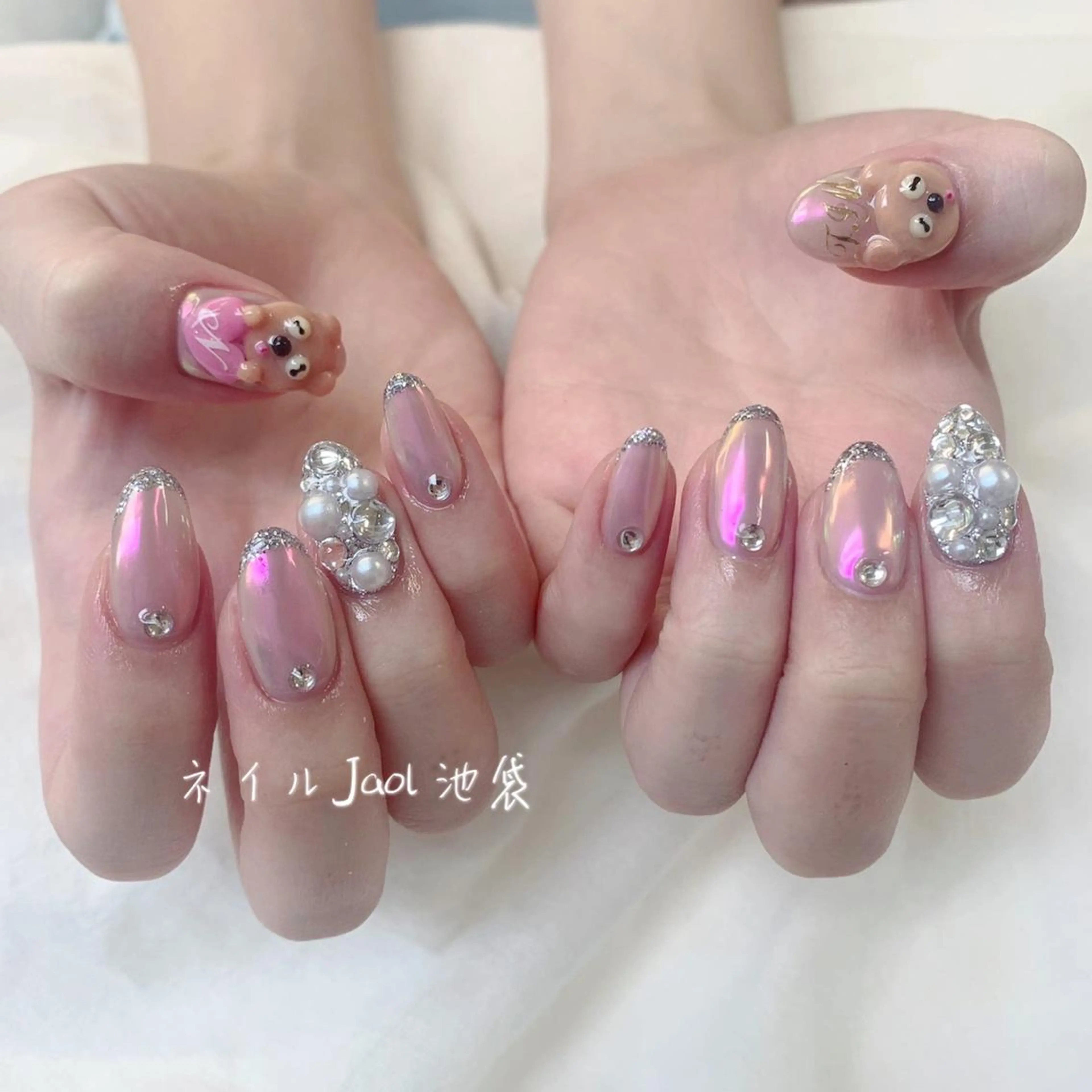 ミディアム nail jaol池袋店所属・ネイルJaol 池袋のネイルデザイン