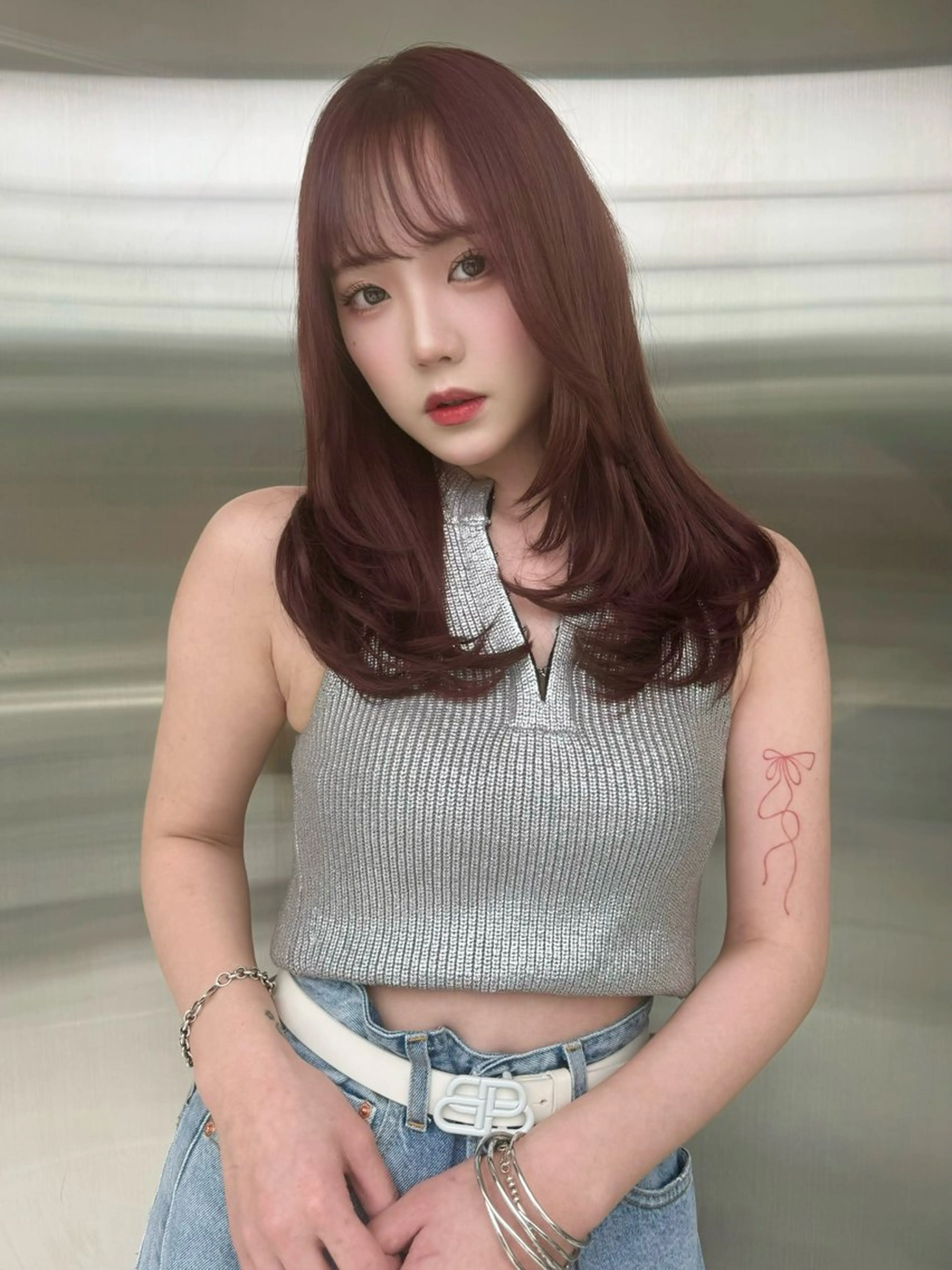 セミロング レイヤーカット REDEAL SHIBUYA所属・maya/レイヤー カット/ミインパーマのヘアスタイル