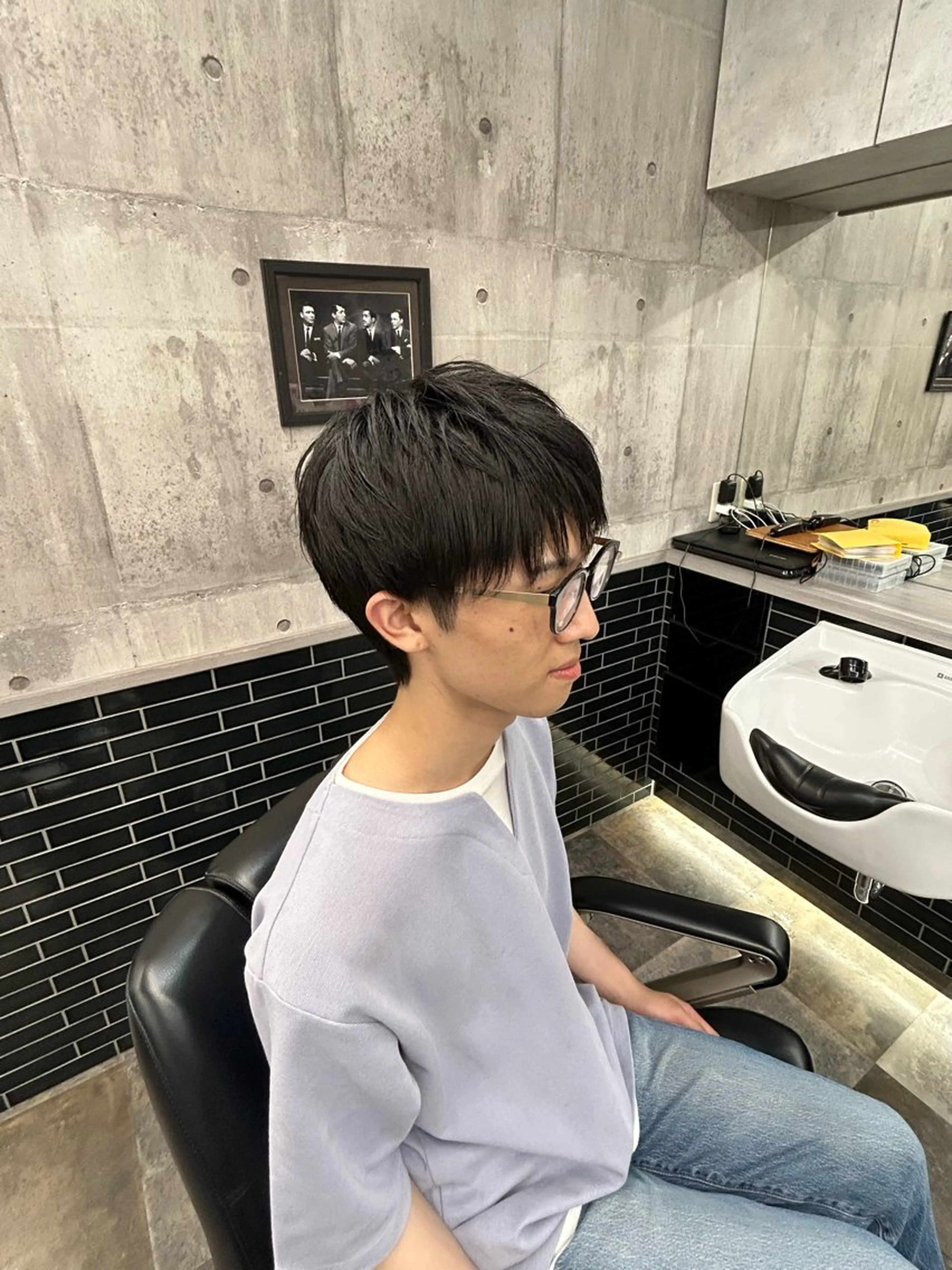 メンズ アイブロウ ツーブロック Smile hair所属・カットモデル募集⭐️ よしかいのヘアスタイル