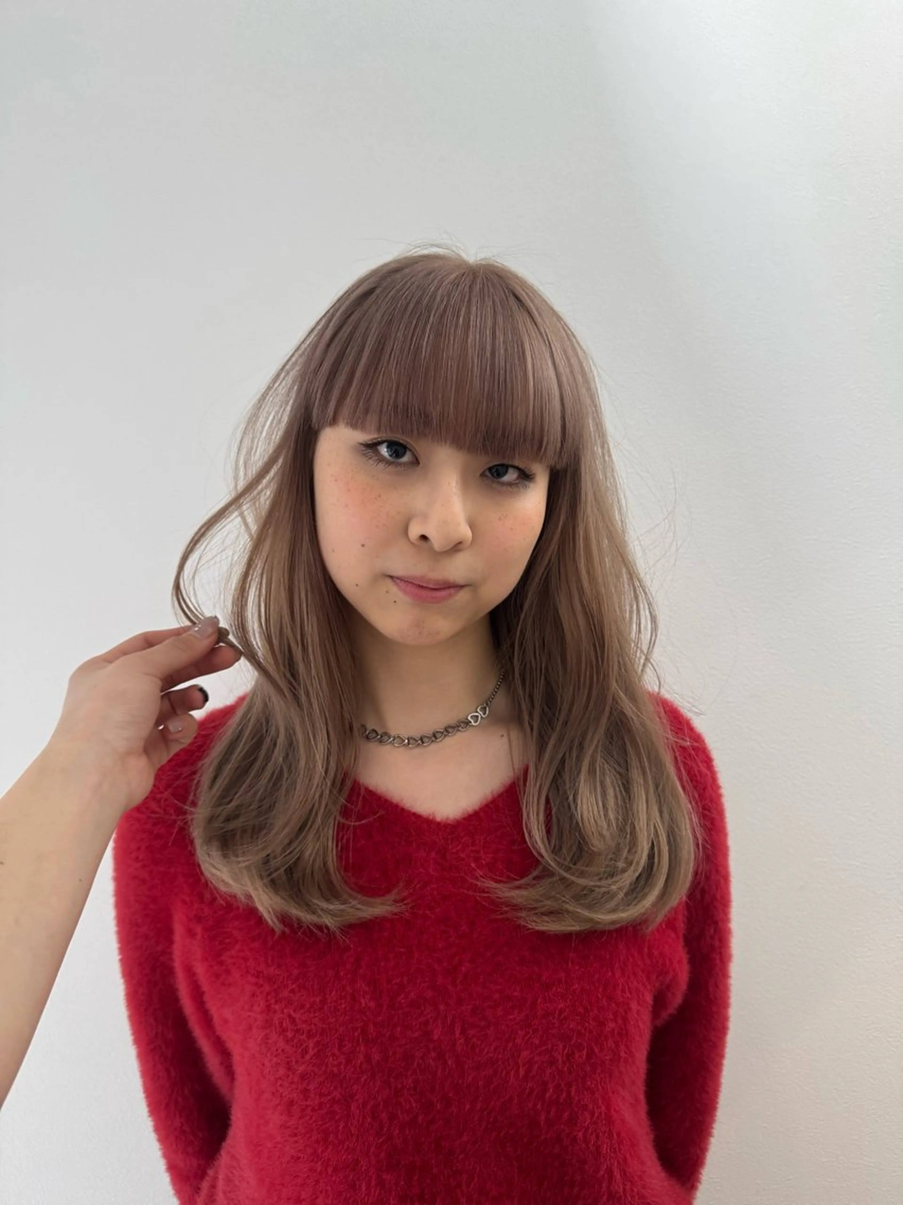 ロング カラー ヘアカラー rina/デザイン カラー/上野のヘアスタイル