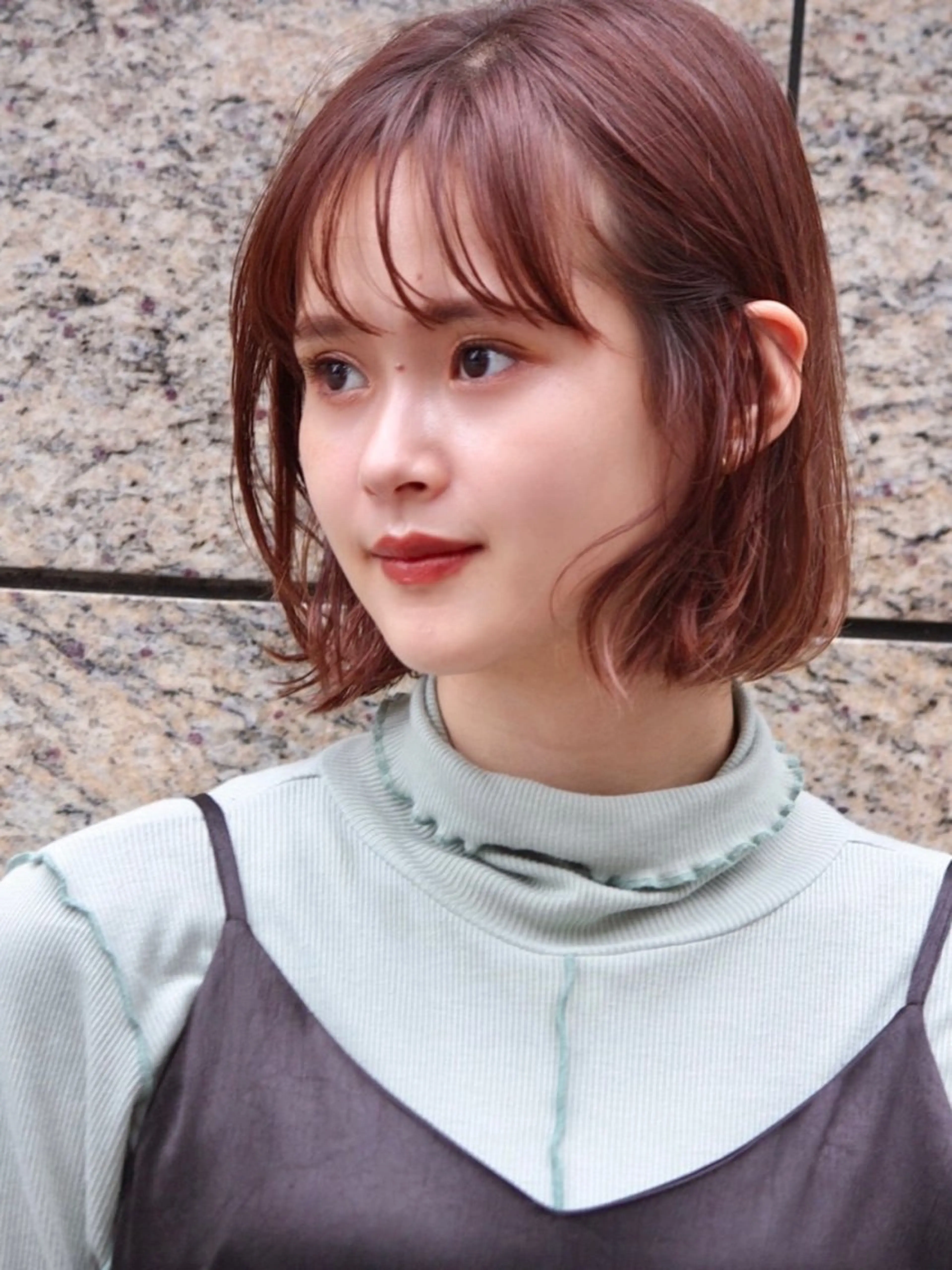 セミロング カラー カット ヘアカラー トリートメント 🌱小顔ヘア/ボブ ミディアム/双葉🌱のヘアスタイル