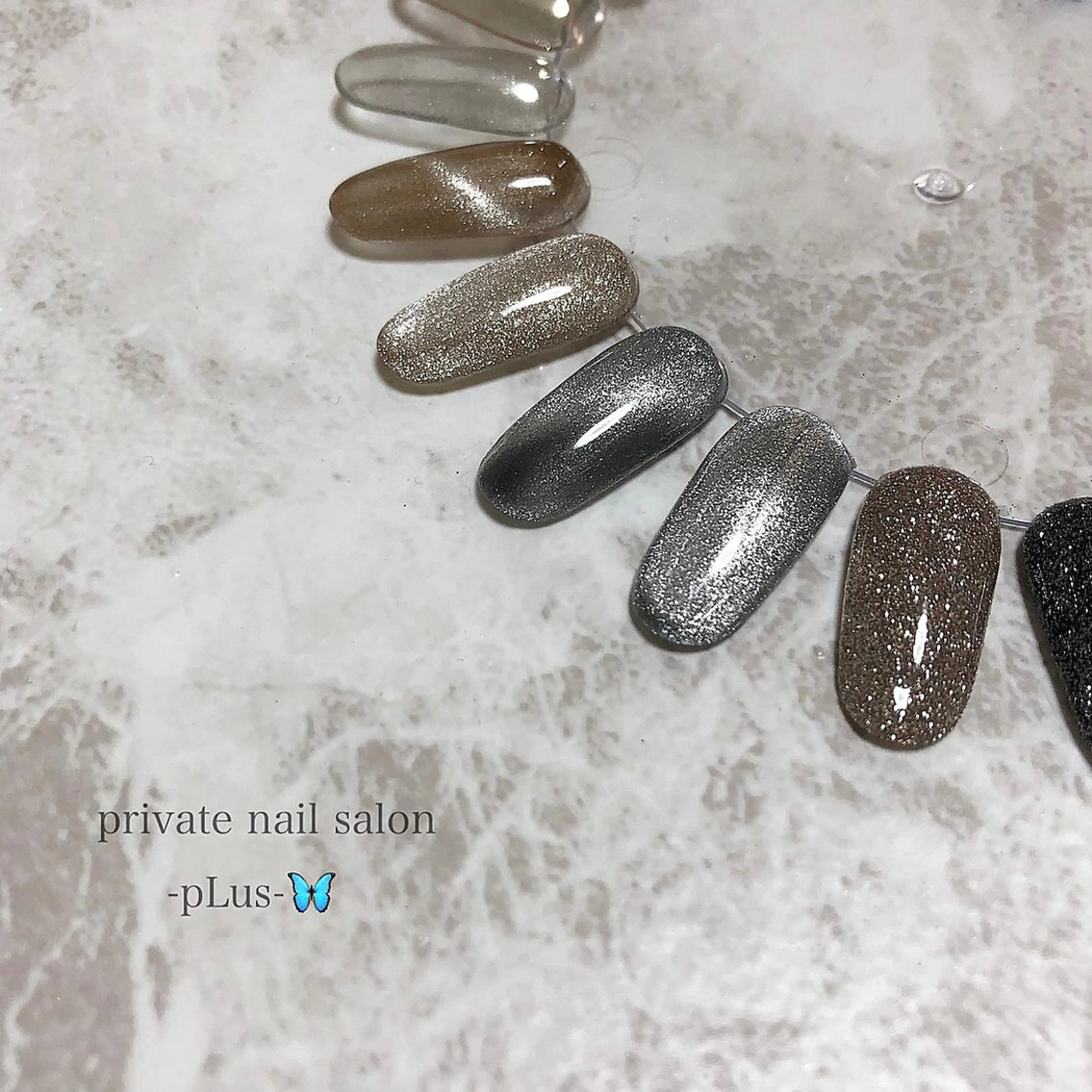 ネイル フラッシュネイル マグネットネイル ミラーネイル nail salon 7_seven_所属・nail salon 7 _seven_のネイルデザイン