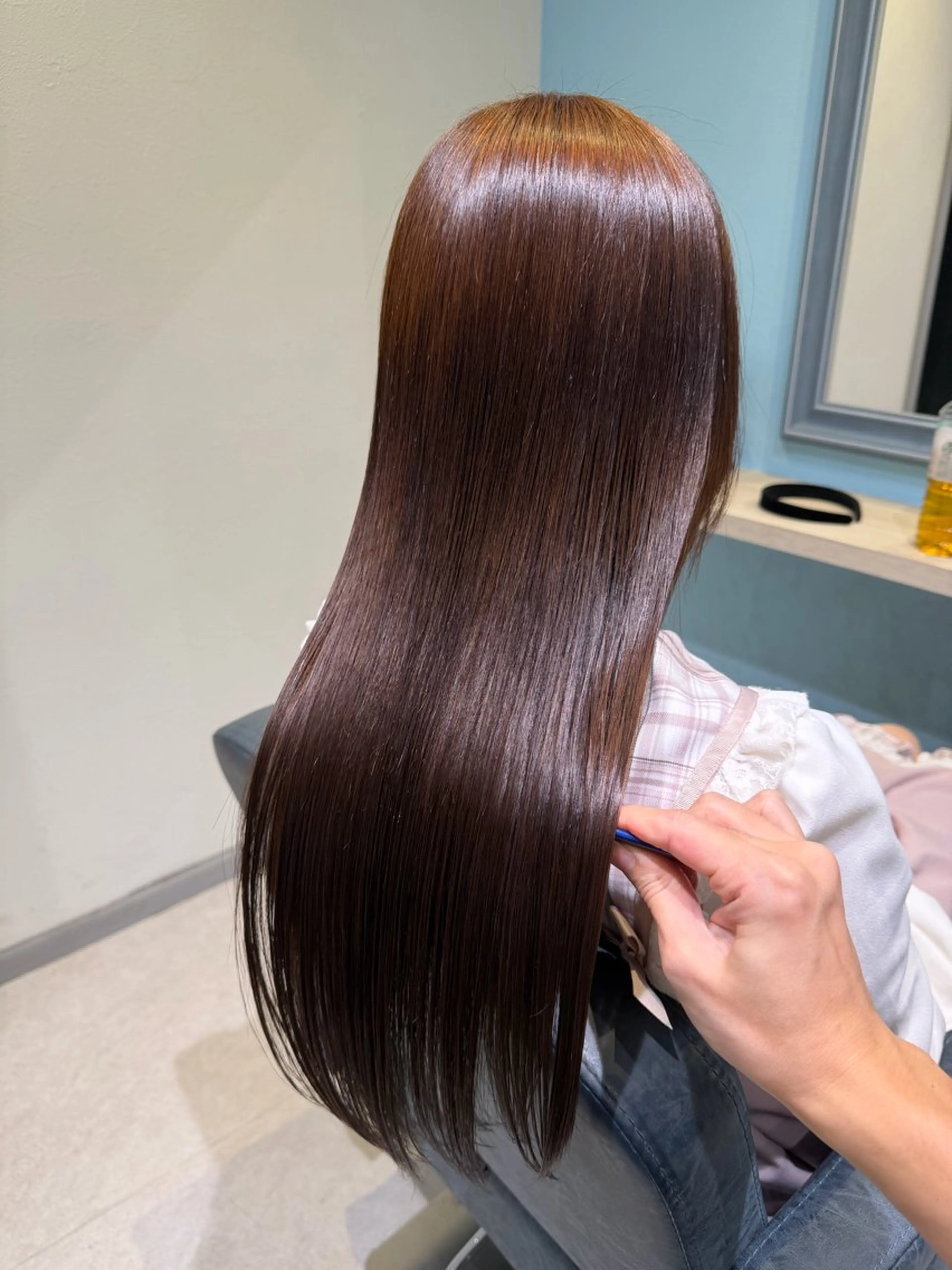 ロング 縮毛矯正 トリートメント Lia所属・縮毛矯正の達人 ☆　松本のヘアスタイル