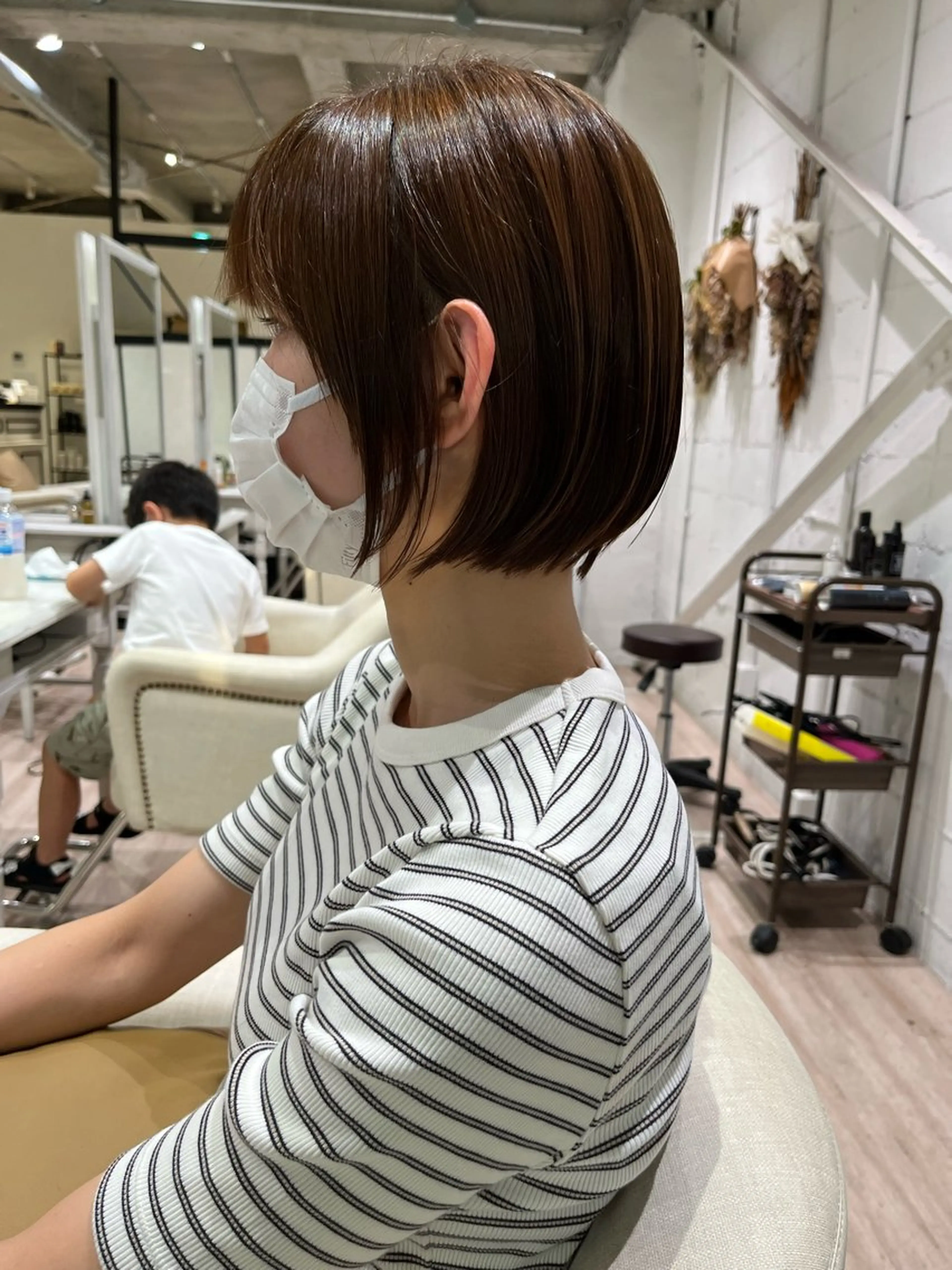 ショート ショート/ボブ 似合わせ/中原のヘアスタイル