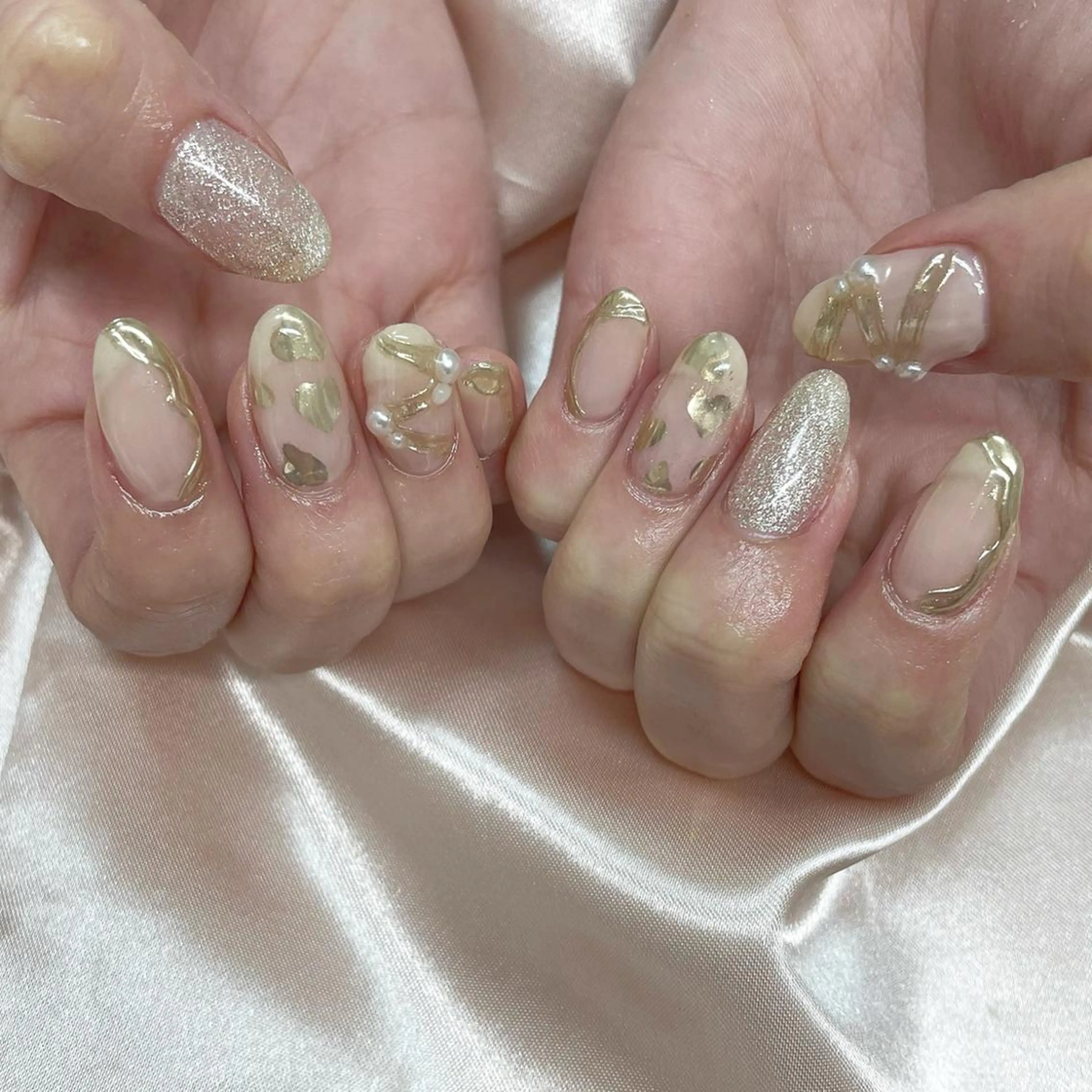 ネイル essence所属・pétit maakoのネイルデザイン