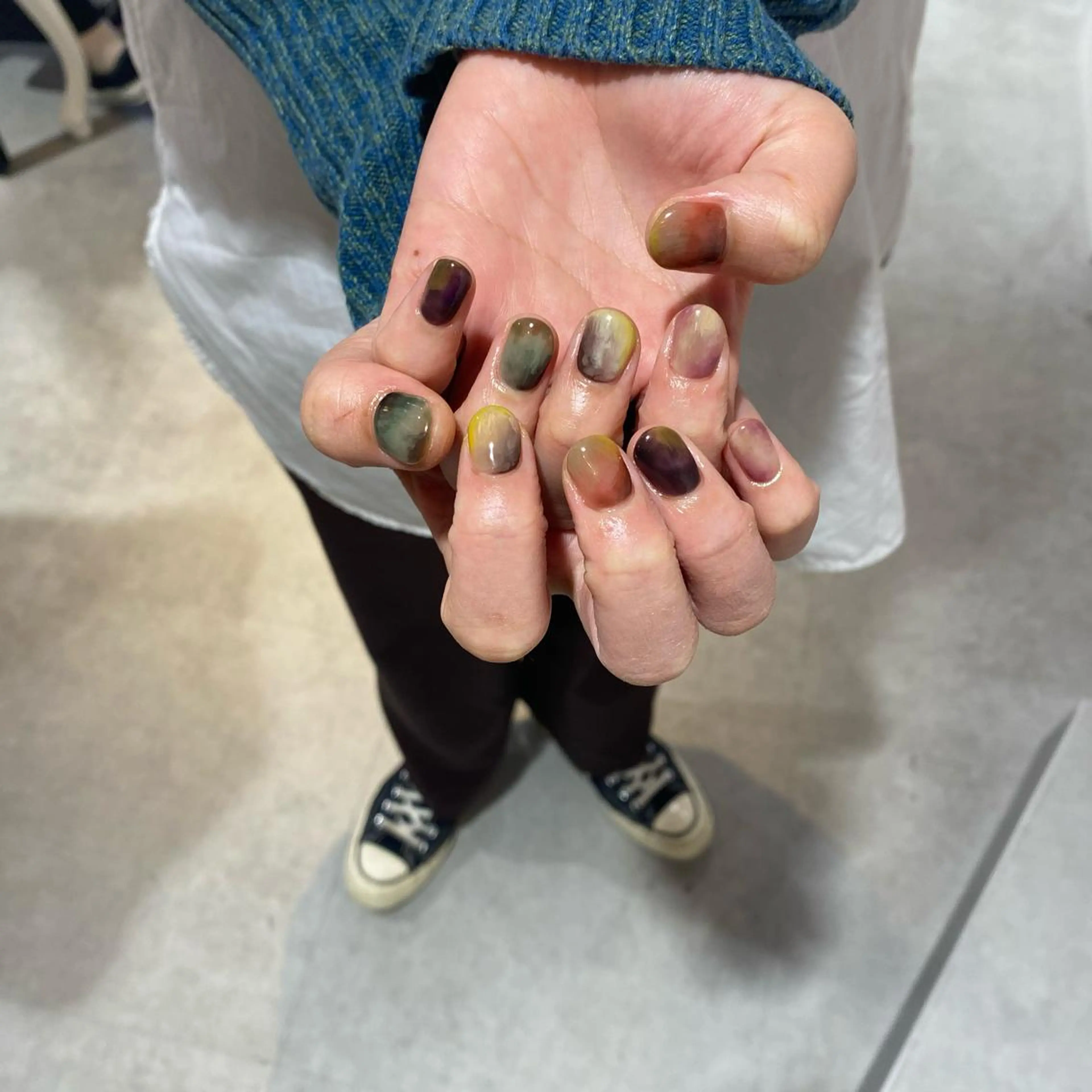 ネイル Trico Antique所属・岩本 杏のネイルデザイン