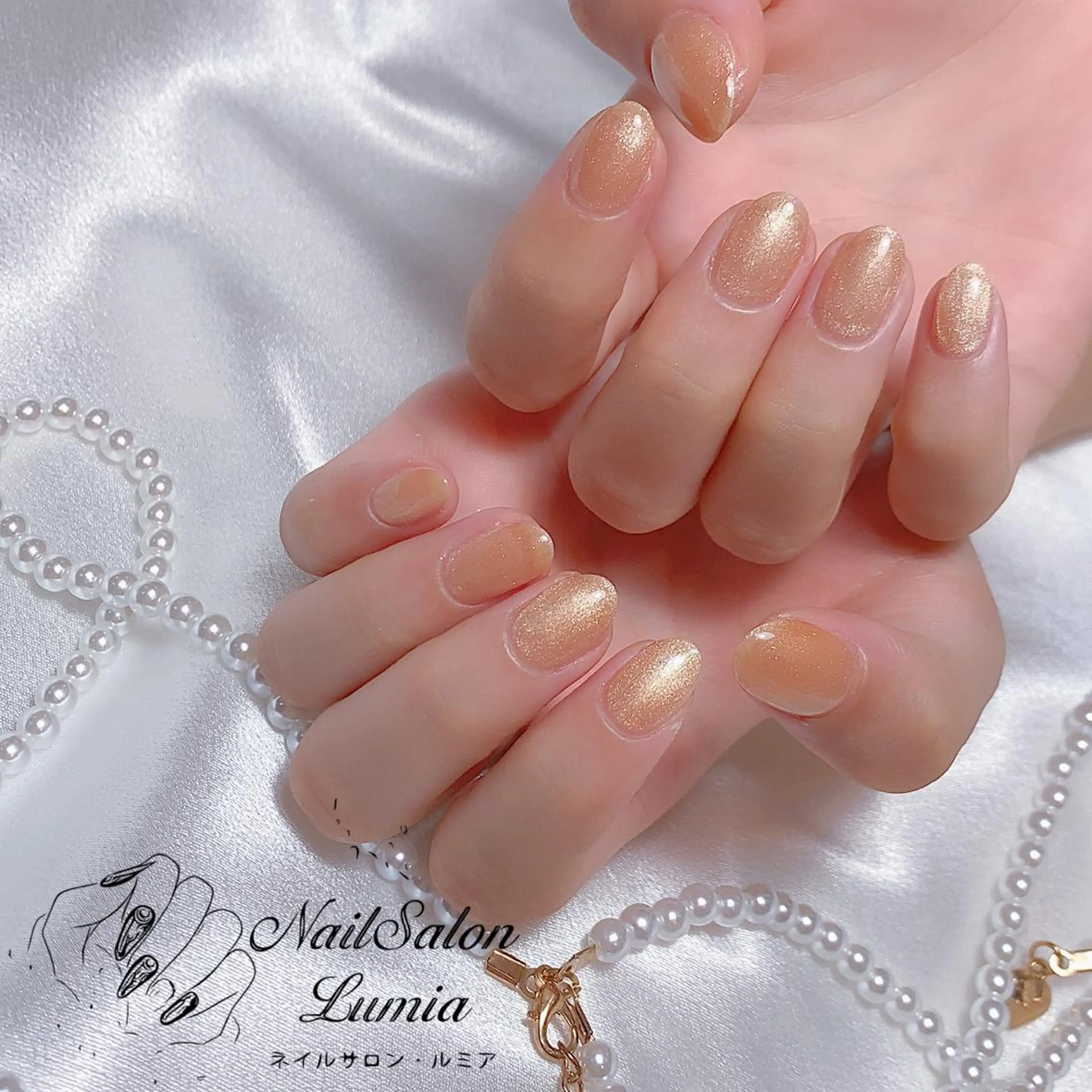 ネイル ハンドネイル ネイルサロン ルミア Lumia 店長のネイルデザイン