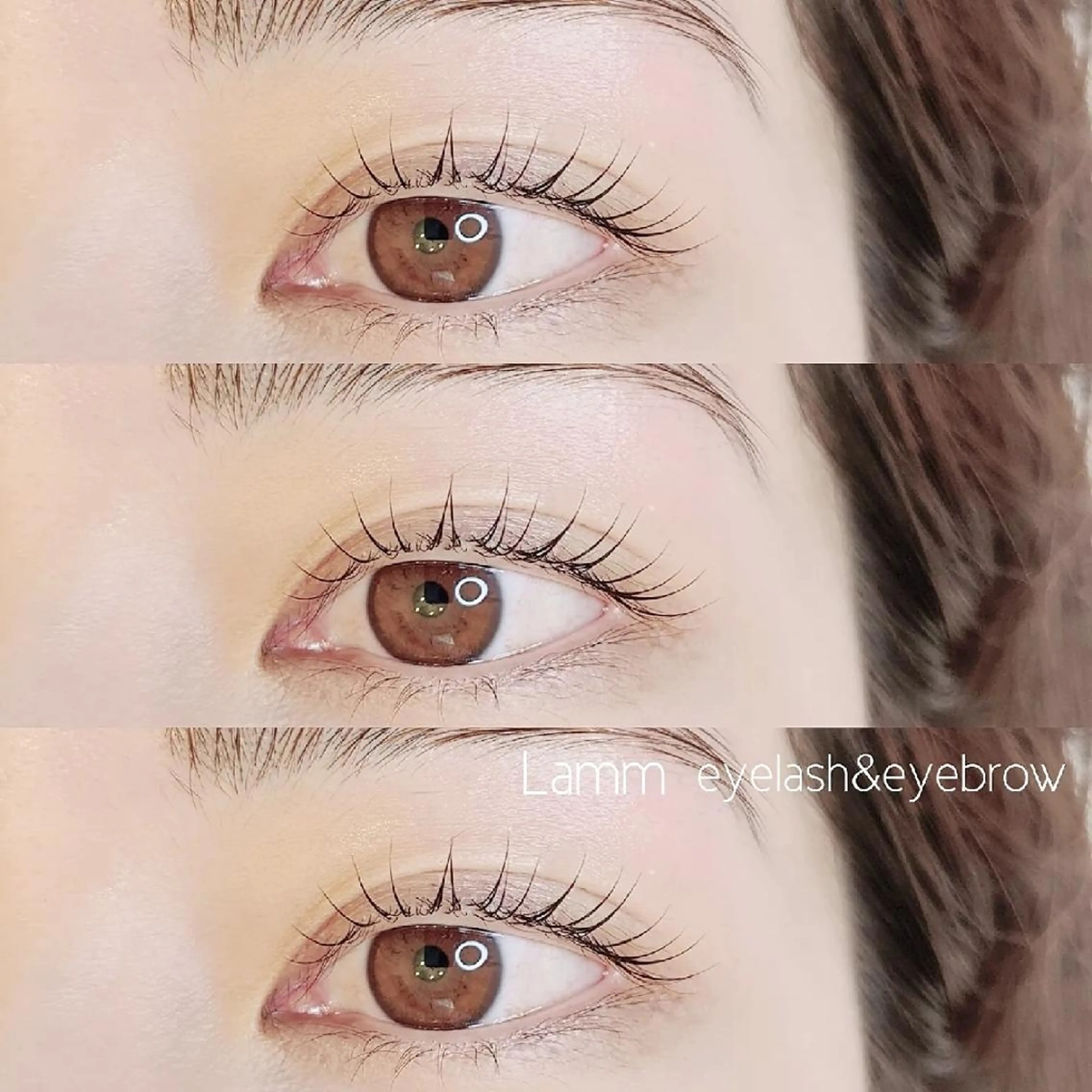 マツエク・マツパ 一重×まつ毛パーマ Lamm所属・Lamm .のマツエク・マツパデザイン