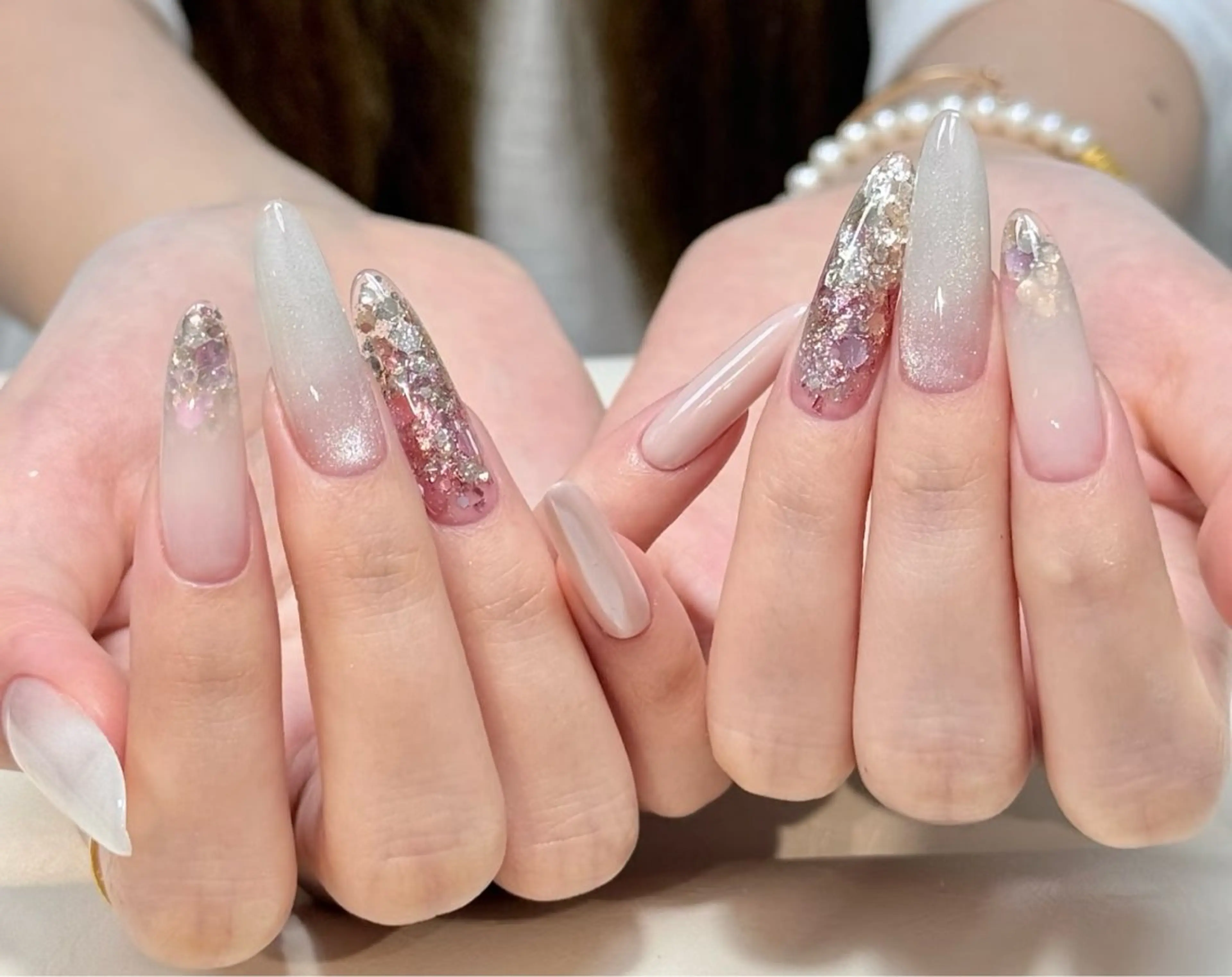 ネイル ハンドネイル 長出し専門店🎀 HARO💕Nailのネイルデザイン