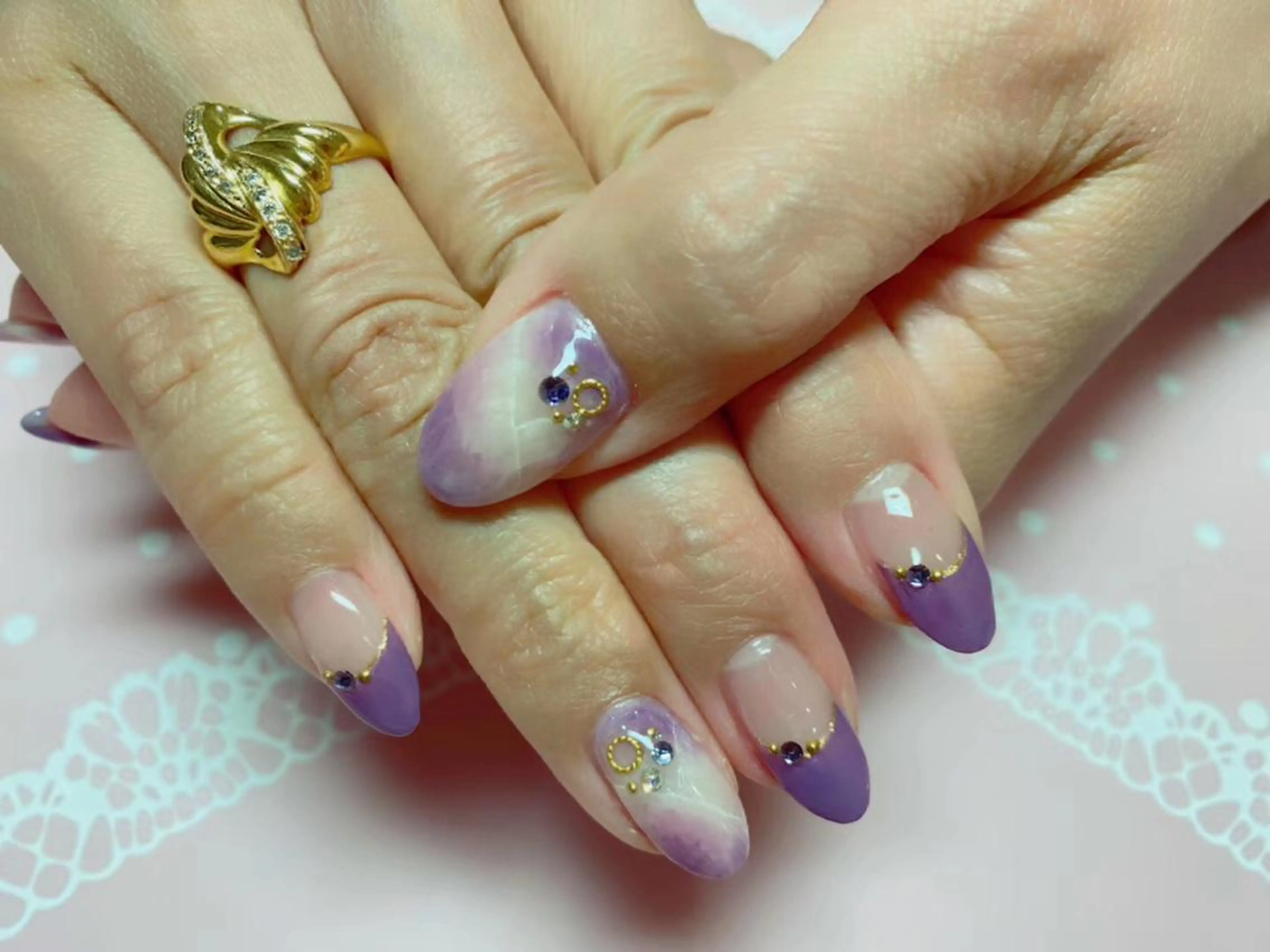 ネイル ネイルサロンエクラ 🫧Shizukaのネイルデザイン