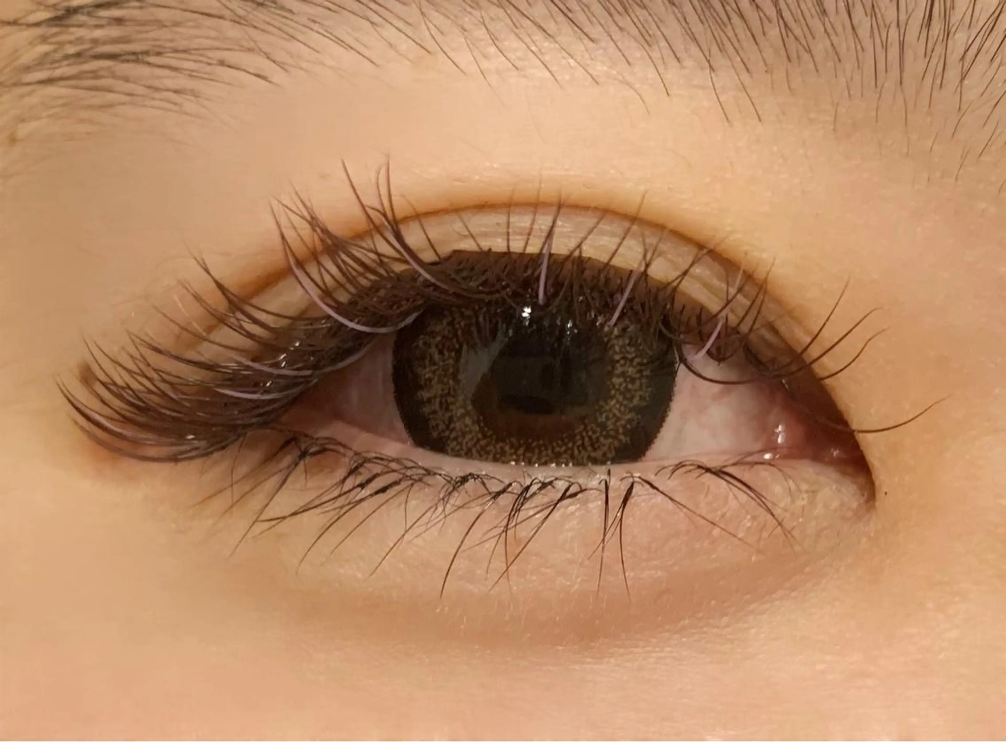 マツエク・マツパ カラーマツエク FUKO Hip's eyesのマツエク・マツパデザイン