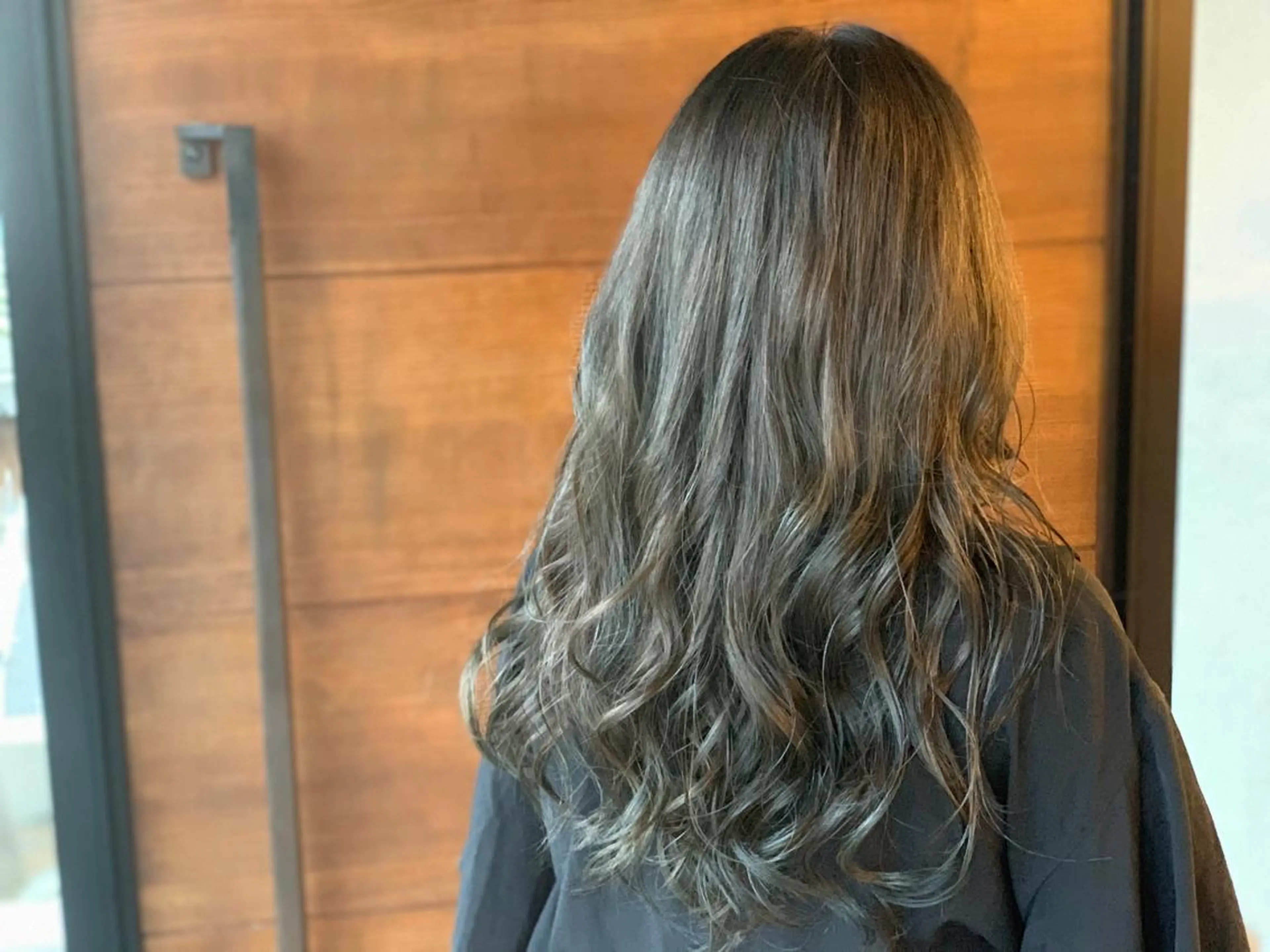 ロング カラー ヘアカラー トリートメント IORI #韓国ヘア#髪質改善のヘアスタイル