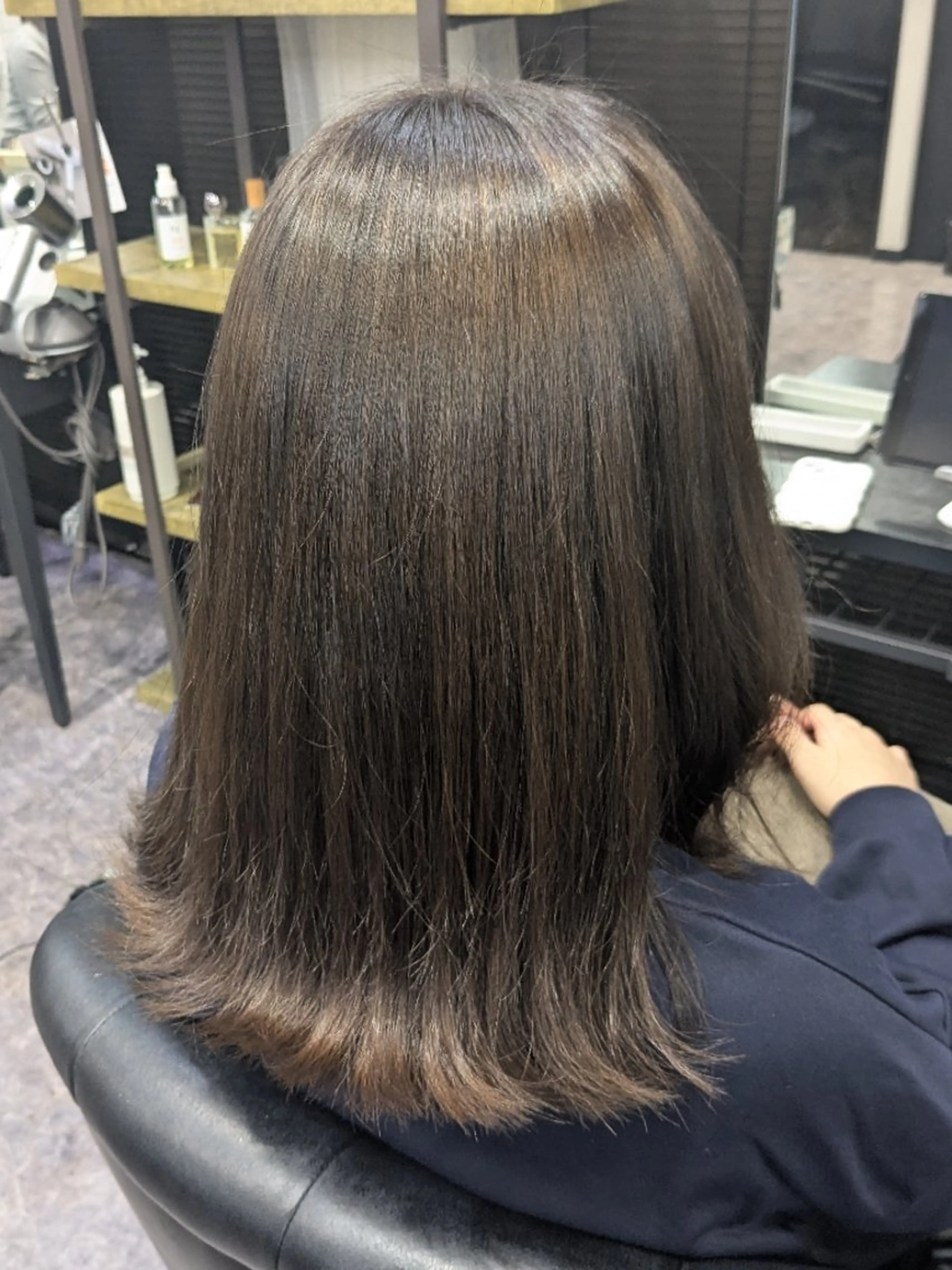 カラー 多田 遥香のヘアスタイル