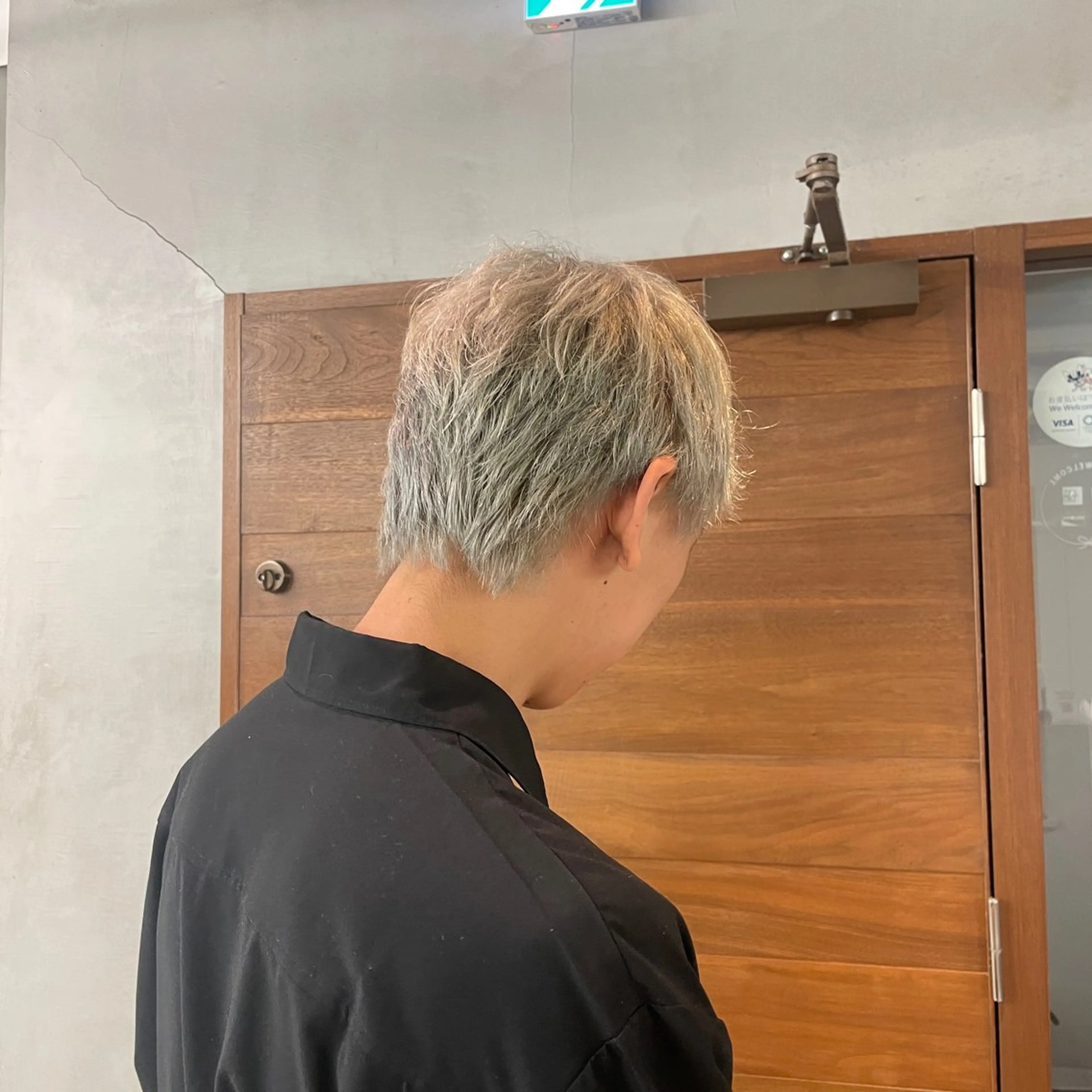 ショート カラー メンズ ヘアカラー 🎨ハイライト･ ハイトーン/近藤怜那のヘアスタイル