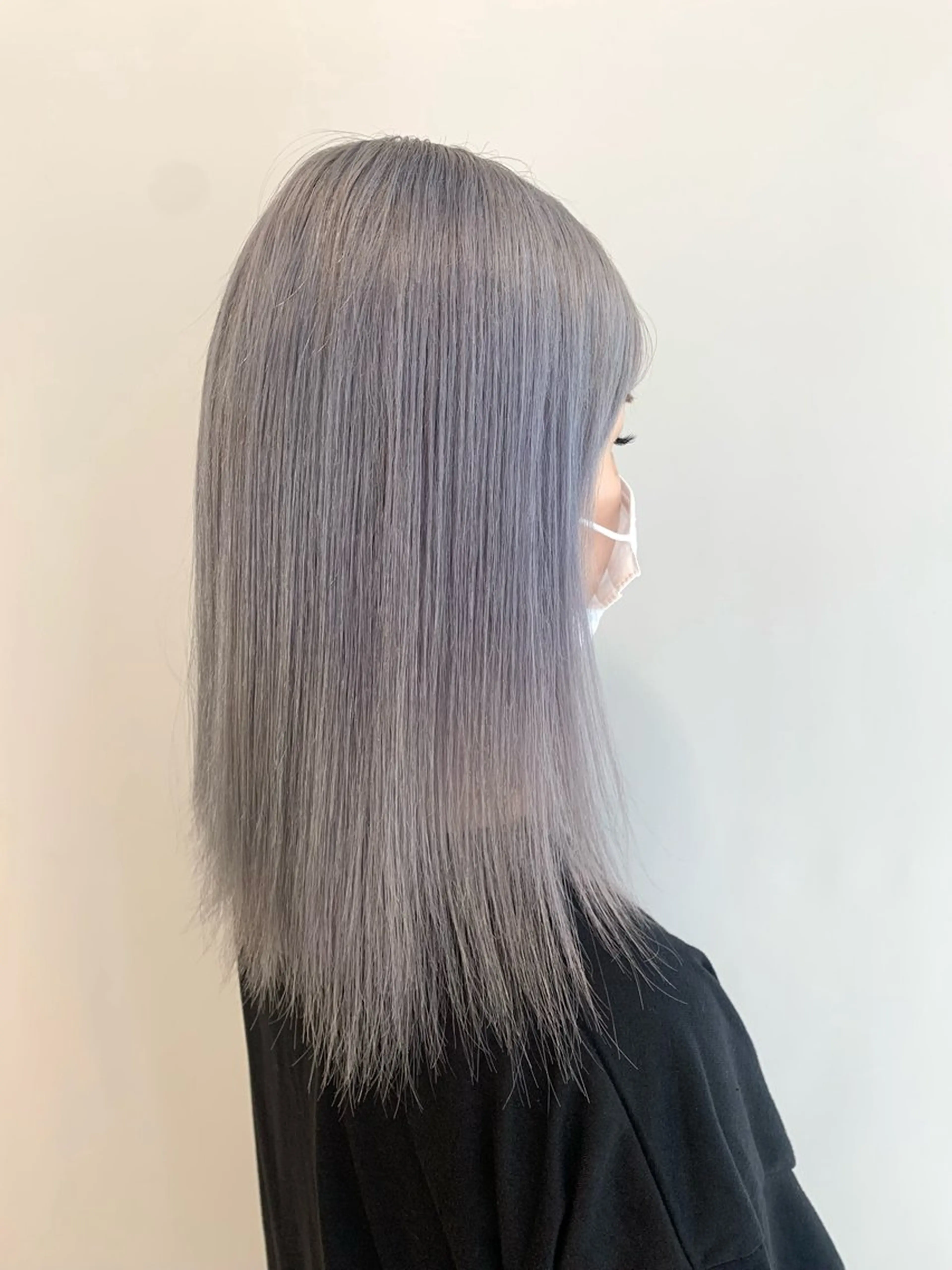 ミディアム カラー カット ヘアカラー トリートメント 松浦ゆずき 韓国/ 診断/ダウンパーマのヘアスタイル