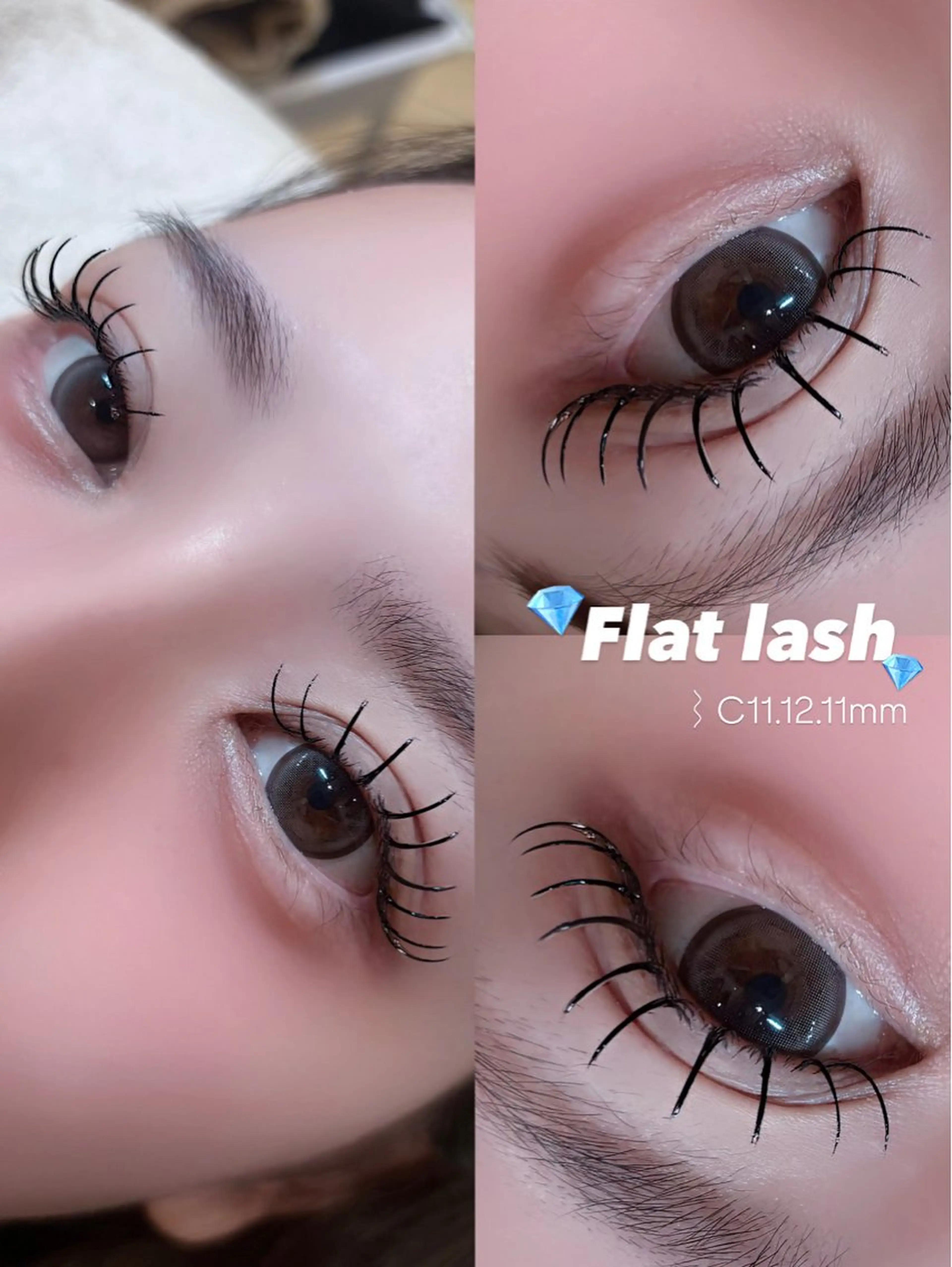 マツエク・マツパ ♡🎀束感まつげ/ rua🎀♡のマツエク・マツパデザイン